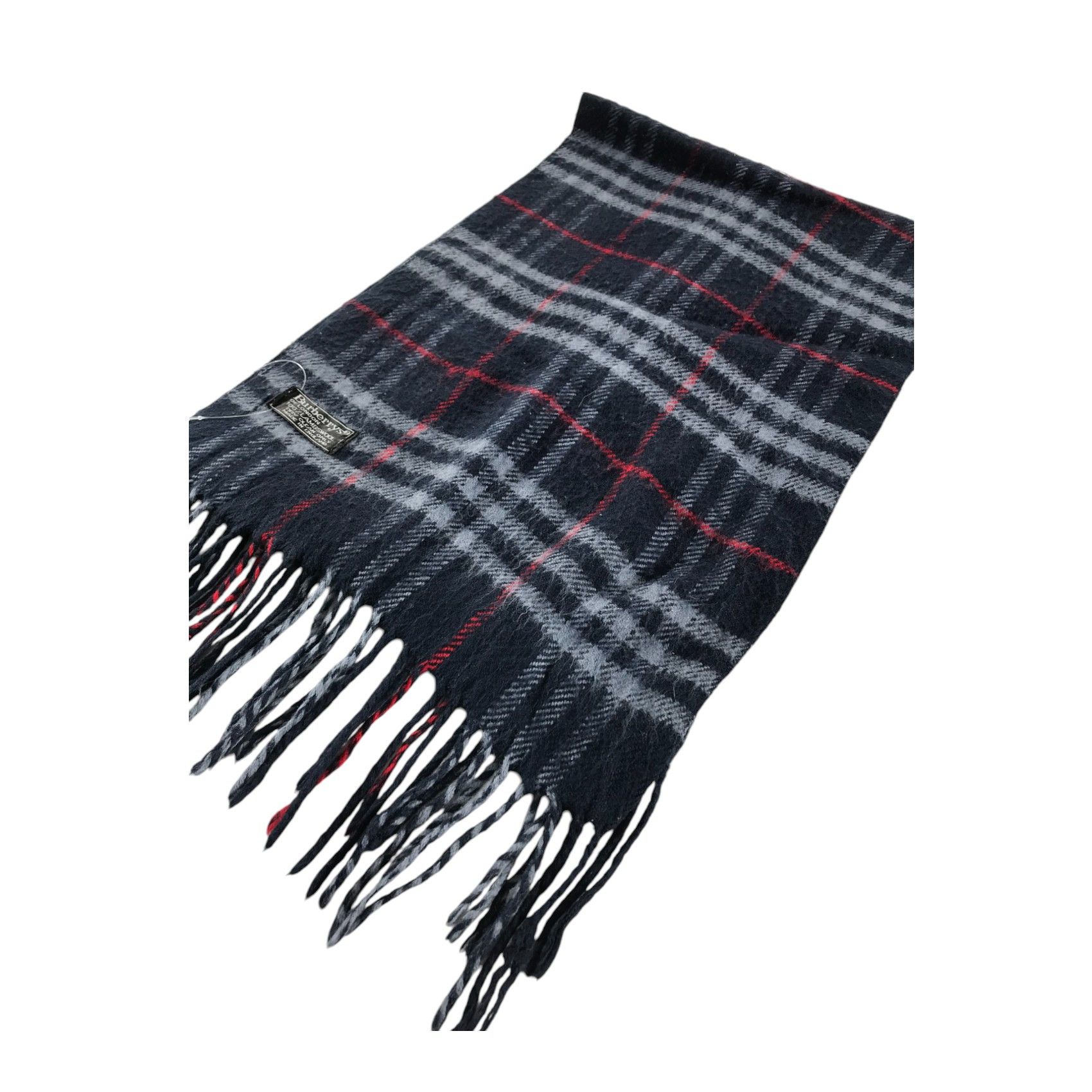 Burberry × Vintage Burberry Scarf / Muffler / Neckwear - WW3053 Size ONE SIZE - 3 Thumbnail