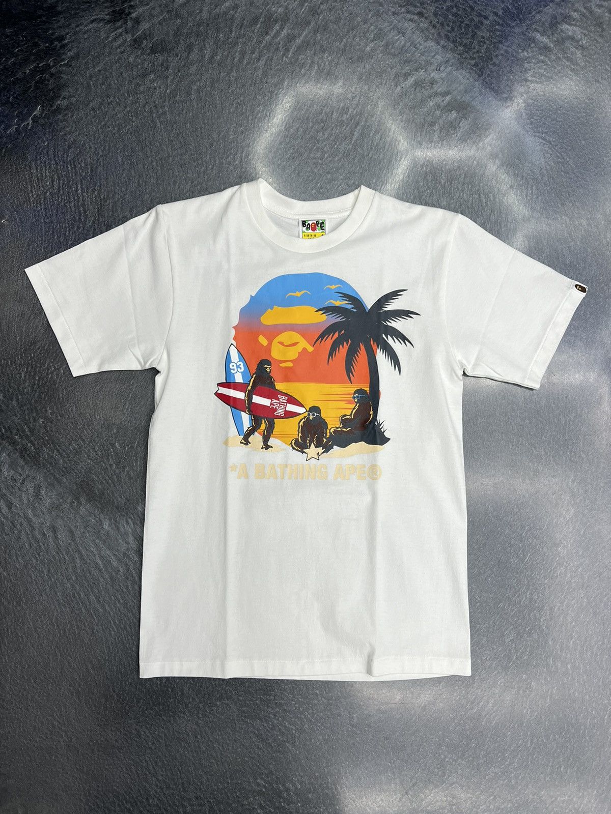 Bape Bape Sunset Beach Ape Head T-Shirt Size US S / EU 44-46 / 1 - 1 Thumbnail