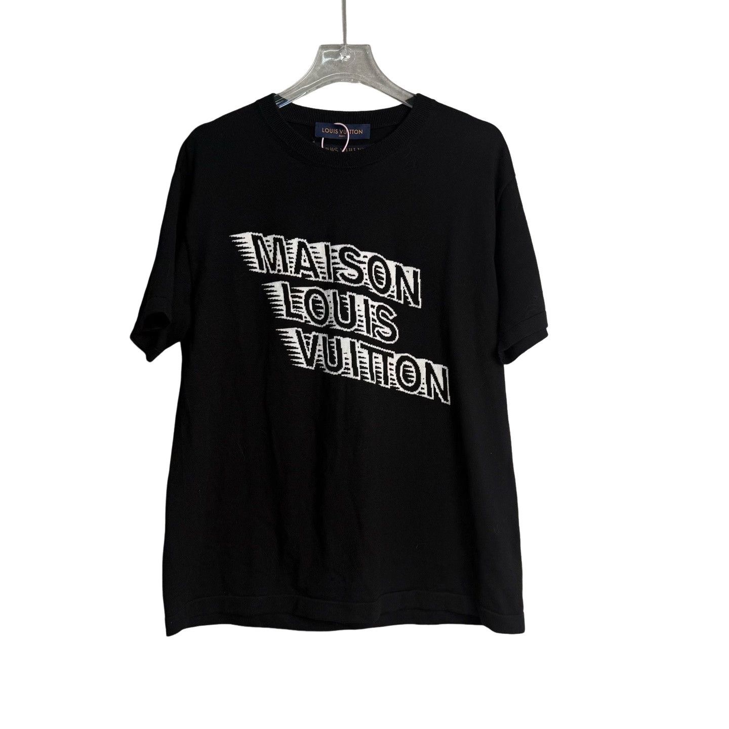 Louis Vuitton Louis Vuitton Maison Logo Knit T-Shirt M Size US M / EU 48-50 / 2 - 1 Thumbnail