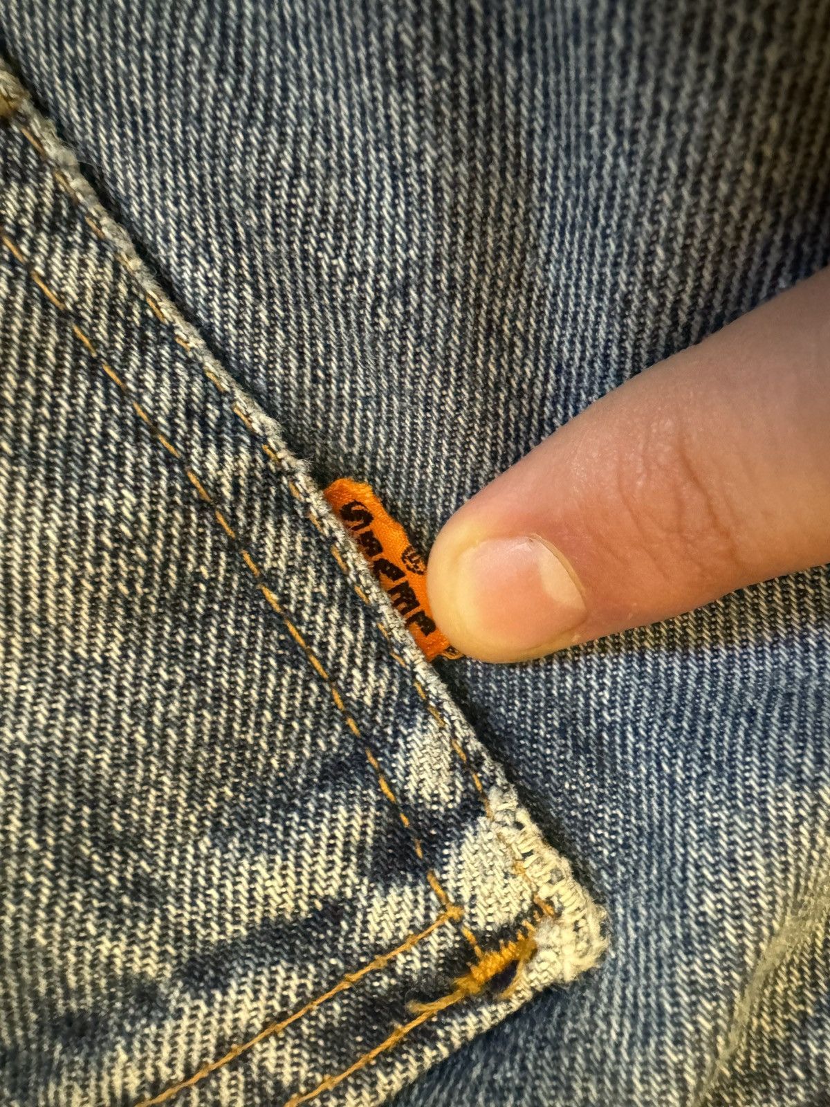 Levi's × Levi's Vintage Clothing × Vintage 70’s Vintage Levi’s orange tab jeans Size US 32 / EU 48 - 3 Thumbnail