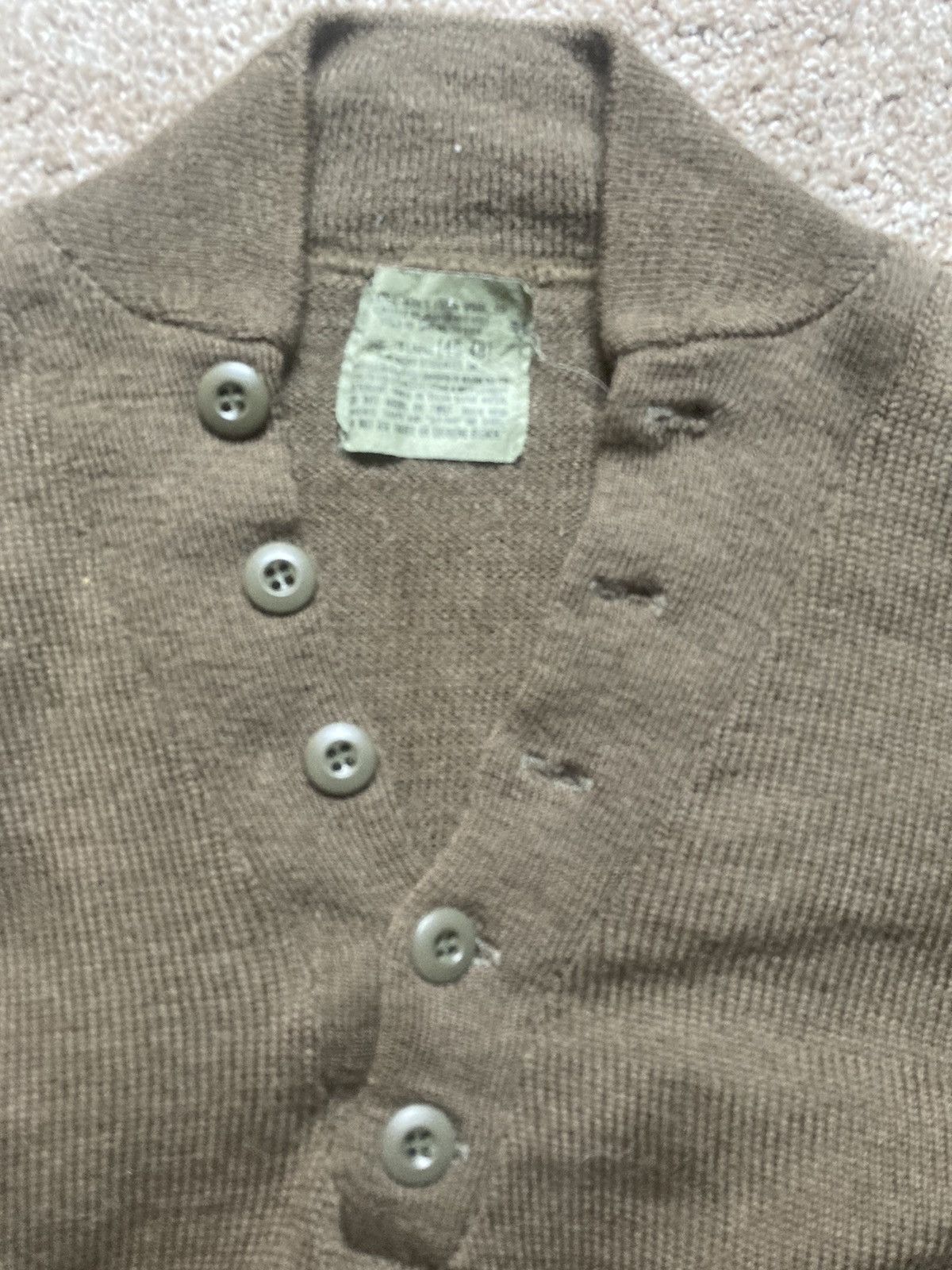 Vintage Vintage military sweater Size US M / EU 48-50 / 2 - 2 Thumbnail
