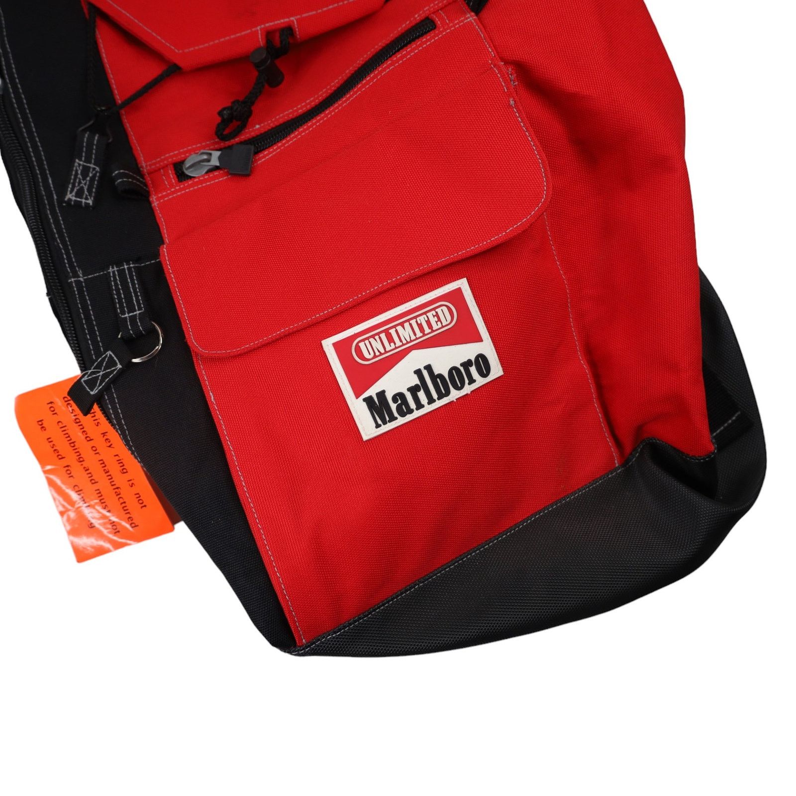 Marlboro Vintage Marlboro Large Duffle Bag Sling Backpack Red Size ONE SIZE - 3 Thumbnail