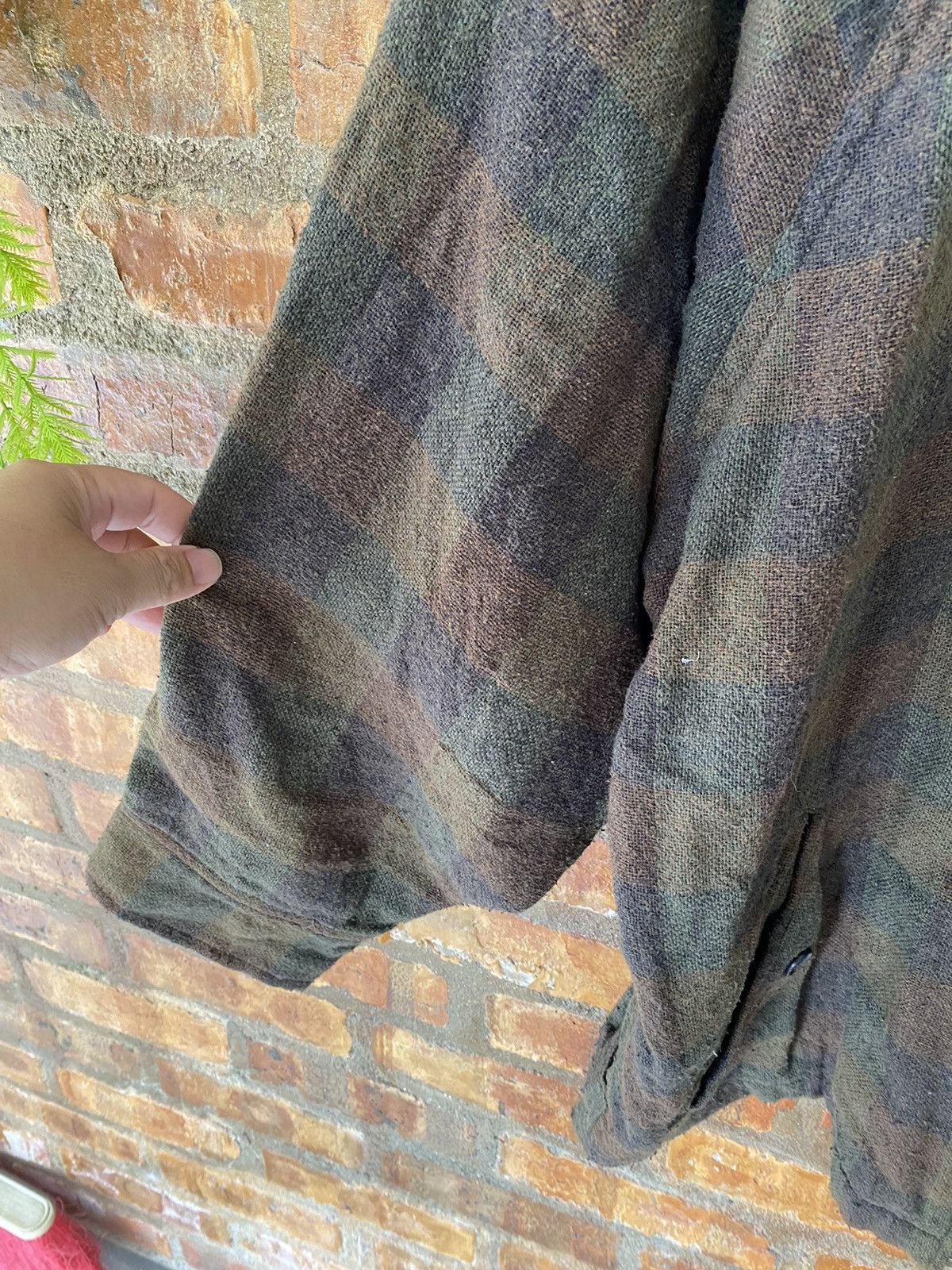 Swagger AW1999 Checked wool jacket Size US XL / EU 56 / 4 - 6 Thumbnail