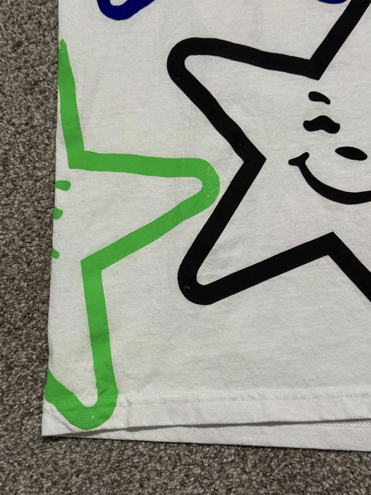 Asspizza Asspizza Hand Screen-Printed Star Shirt Size US L / EU 52-54 / 3 - 5 Thumbnail