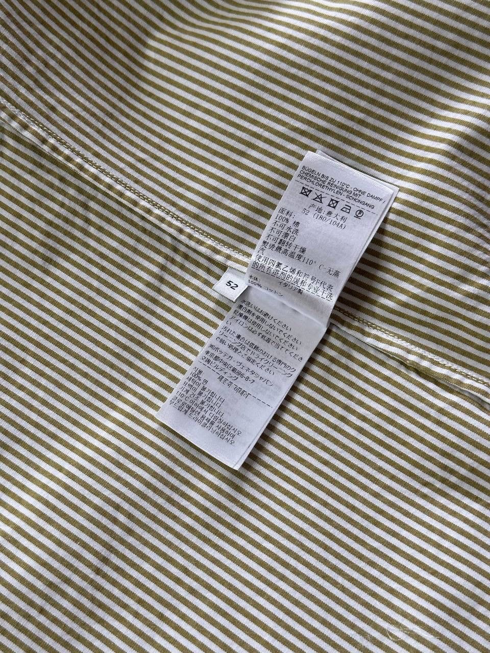 Bottega Veneta Striped Shirt Pearl Buttons