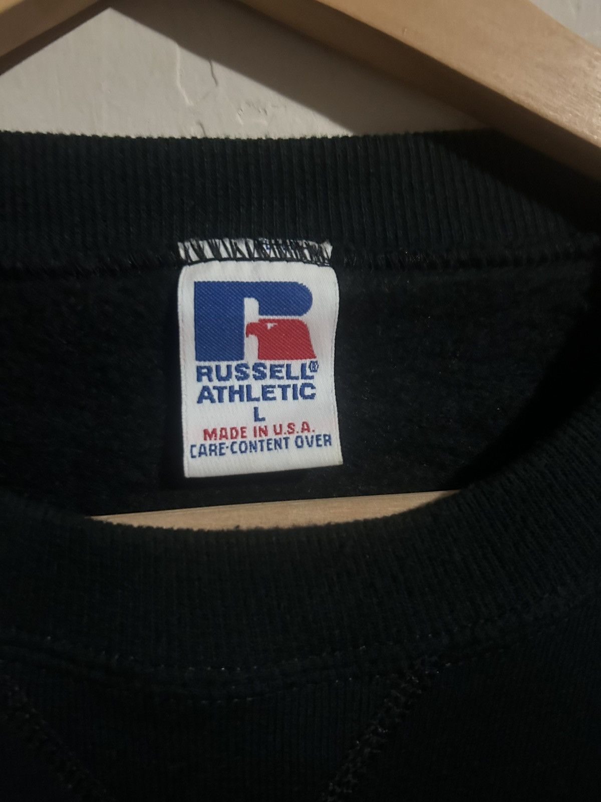 Russell Athletic Vintage Oakland Raiders Russel Athletic Crewneck Size L USA Size US L / EU 52-54 / 3 - 2 Thumbnail