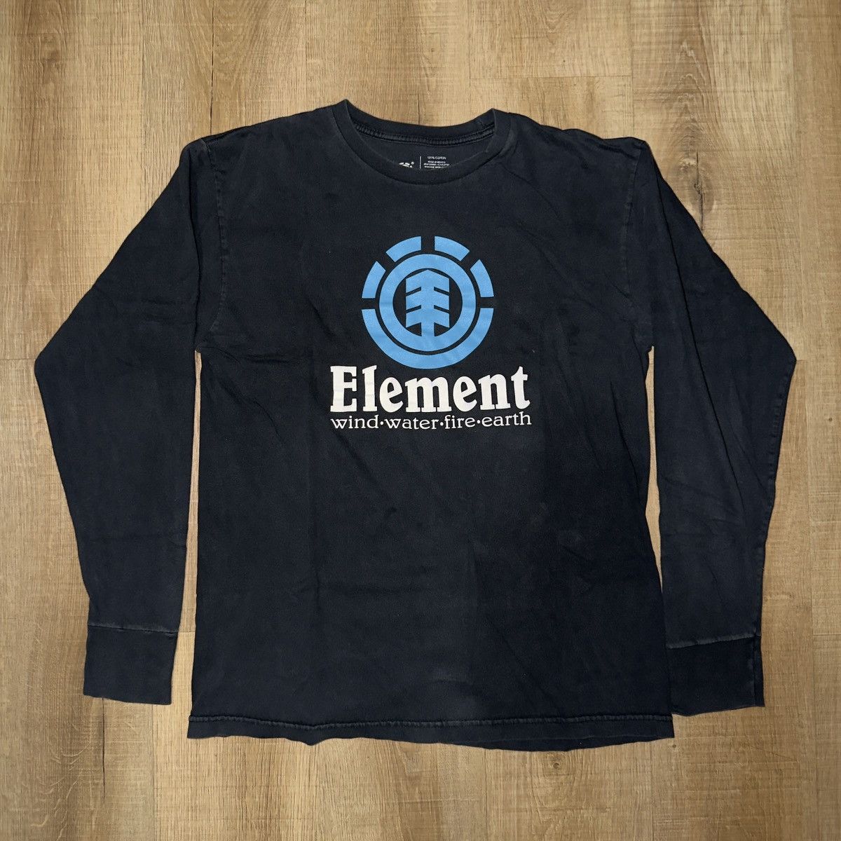 Element Vintage Element Y2K Skateboards Vertical Logo Long Sleeve Size US XL / EU 56 / 4 - 1 Thumbnail