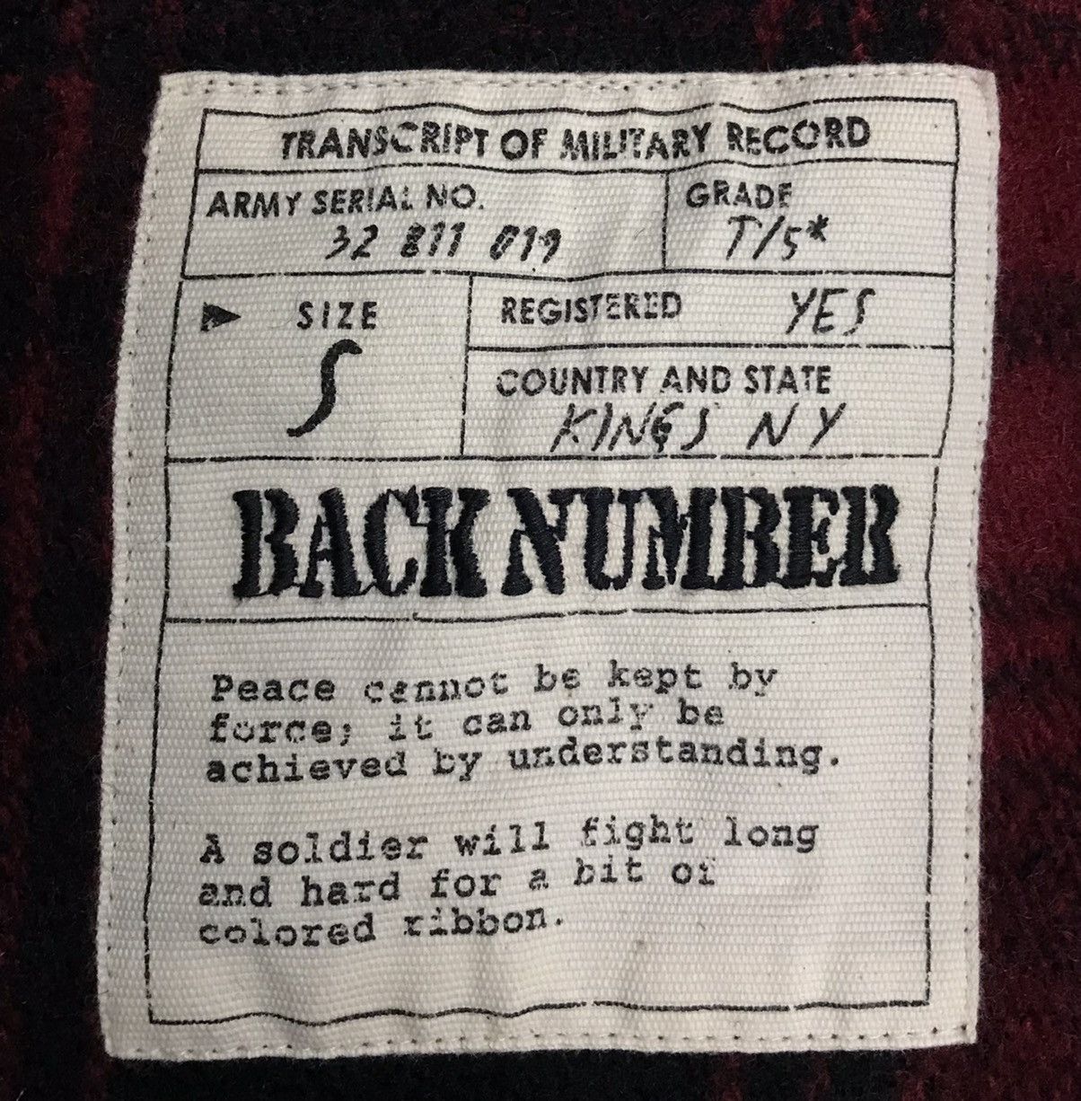 Japanese Brand × Vintage Vintage Back Number Wool Jacket Size US S / EU 44-46 / 1 - 13 Thumbnail