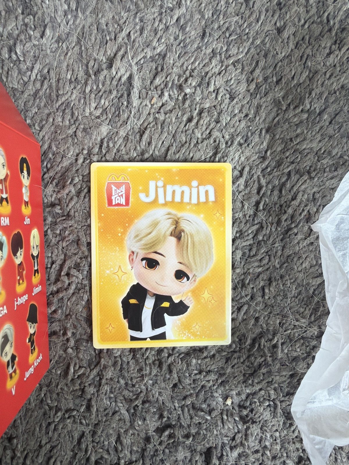 Hypebeast 2025 McDonald’s TinyTAN Jimin Figure Size ONE SIZE - 5 Thumbnail