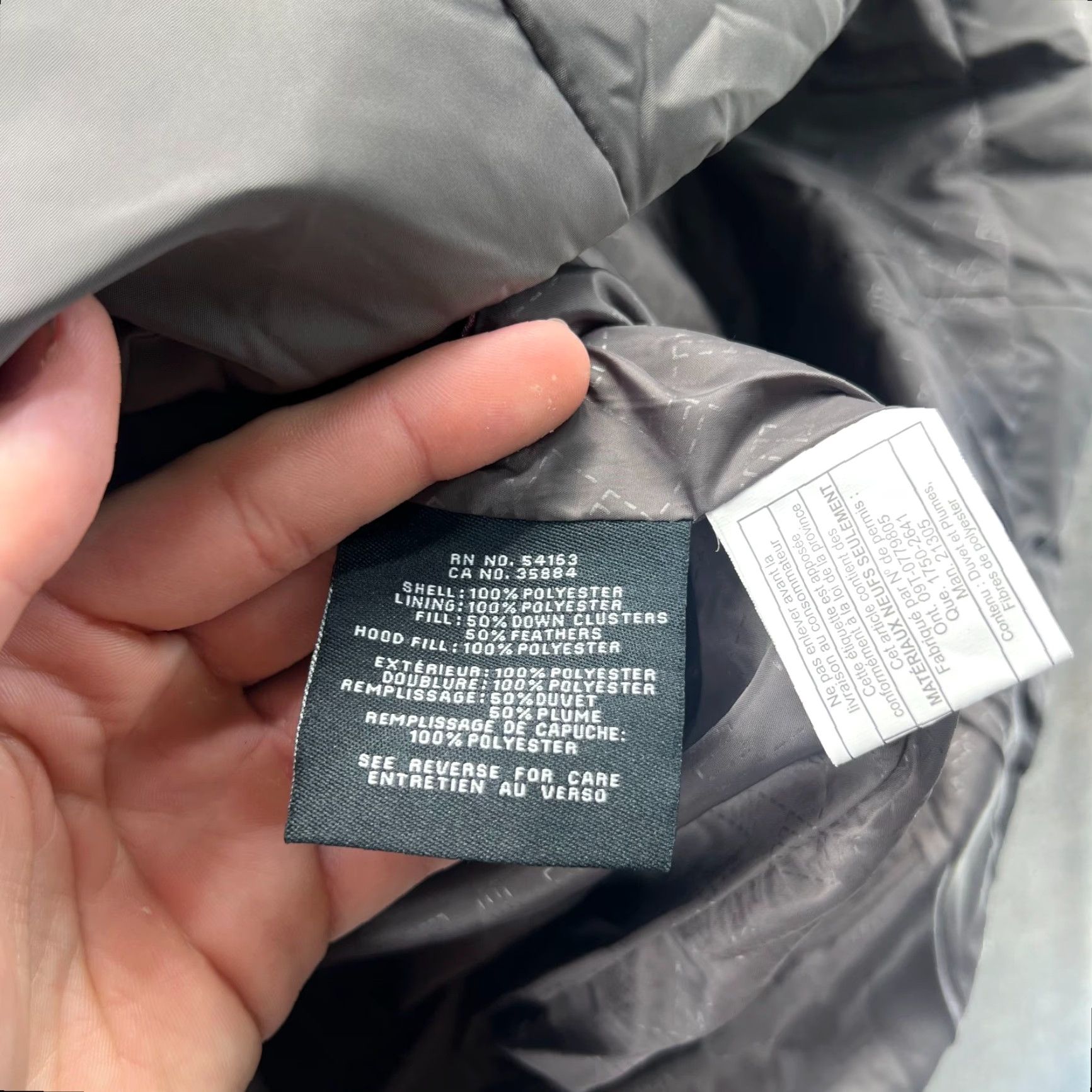 Cole Haan Cole Haan Puffer Coat Womens M Gray Hooded Quilted Down Jacket Size M / US 6-8 / IT 42-44 - 5 Thumbnail