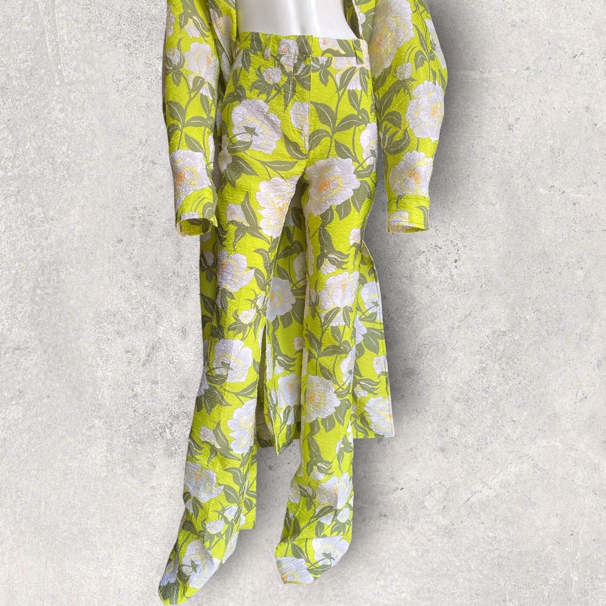 Kenzo SS25 Runway Sample Press Coat And Pants Set Size XS / US 0-2 / IT 36-38 - 14 Thumbnail
