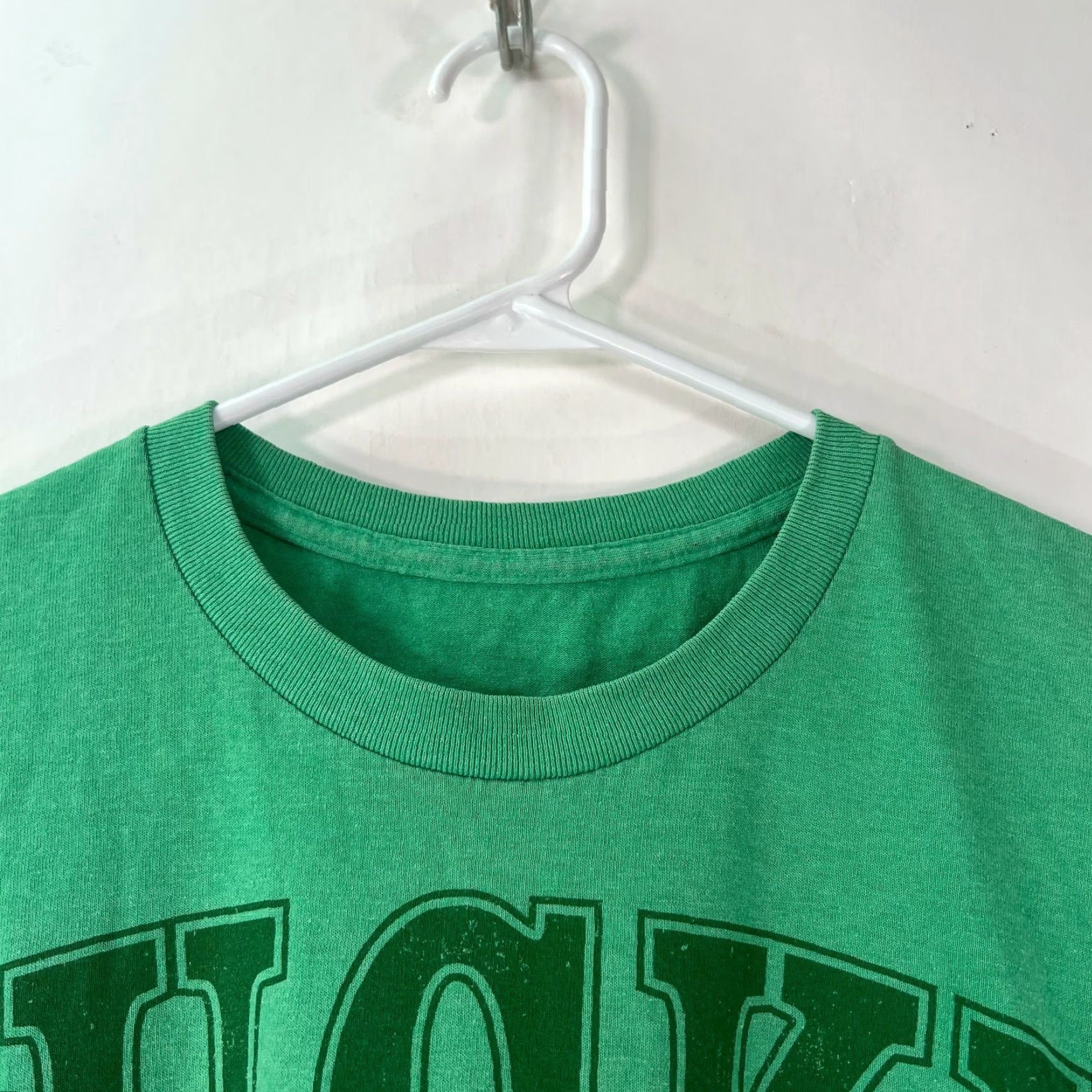 Vintage Unbranded Green Graphic Tee T-Shirt Crew Neck Short Sleeve XL Mens Lucky Size US XL / EU 56 / 4 - 4 Thumbnail