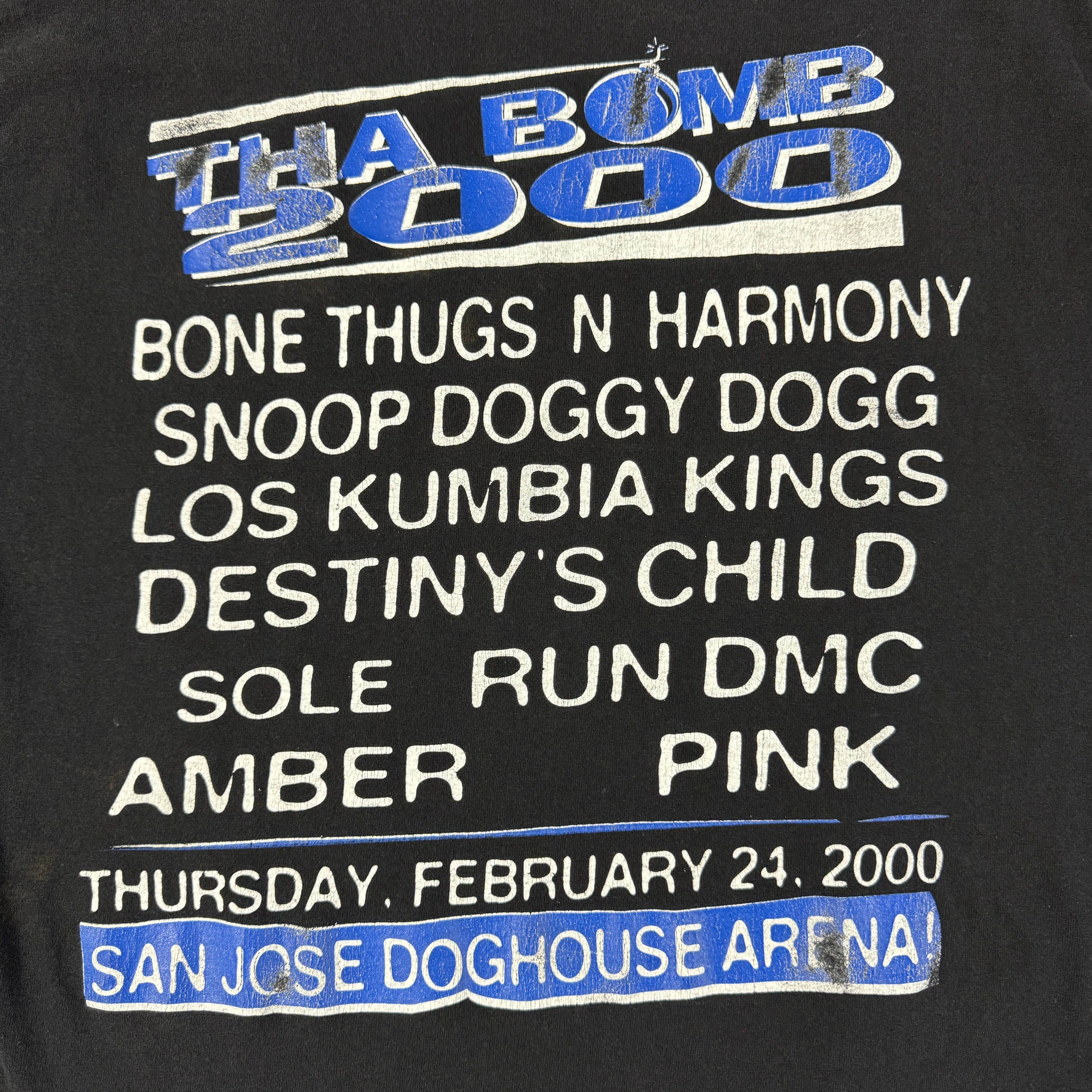 Rap Tees 2000 The Bomb Bone Thugs N Harmony Rap Tee Size US L / EU 52-54 / 3 - 10 Thumbnail
