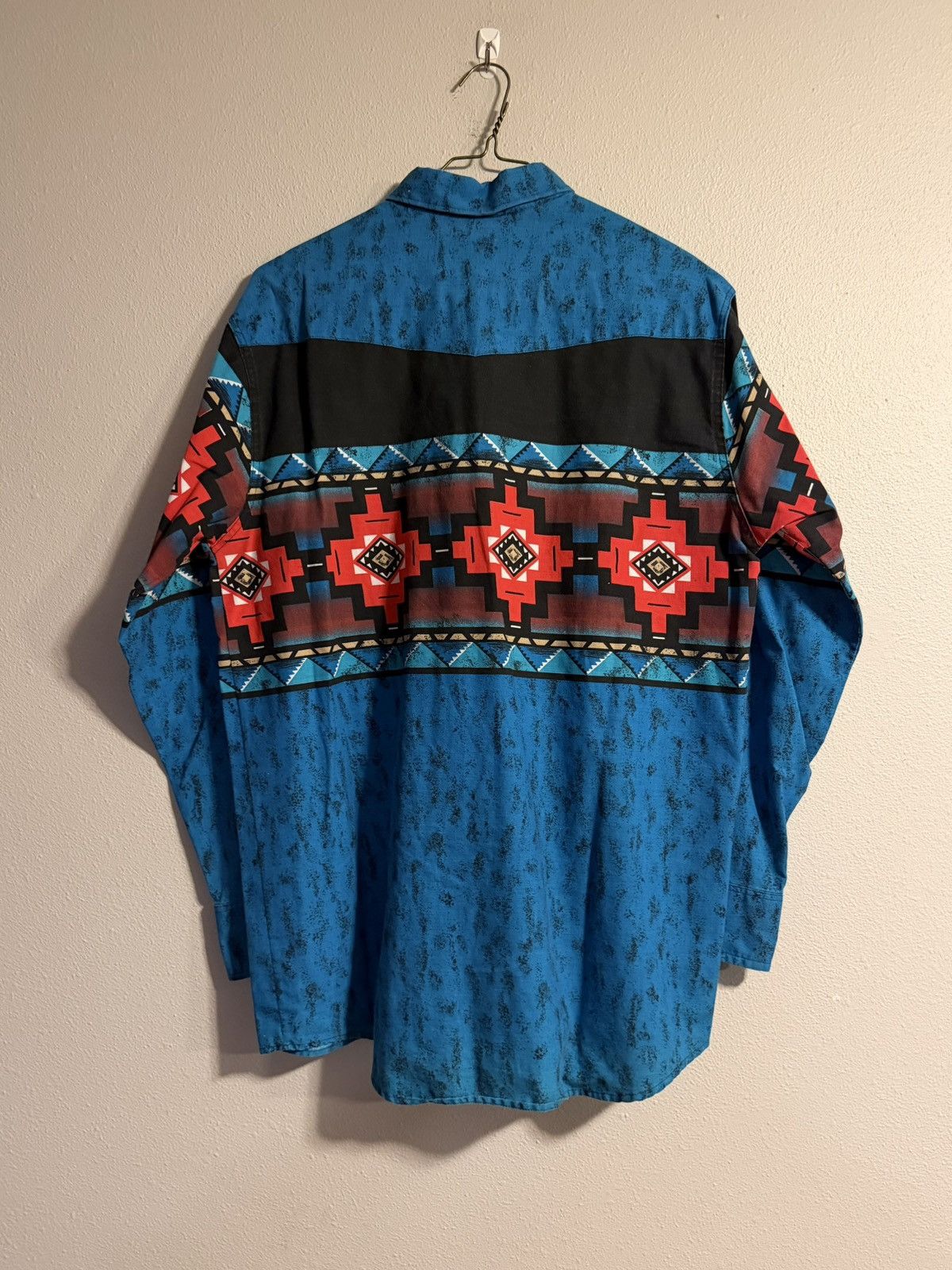 Vintage vtg 80s 90s western frontier aztec button up shirt large USA Size US L / EU 52-54 / 3 - 2 Thumbnail