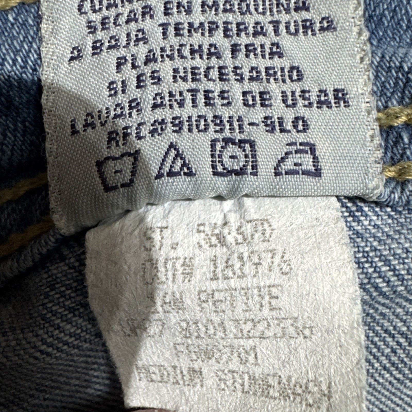Faded Glory Lot of 2 Faded Glory Mom Jeans Womens 16W Plus Petite Size 38" / US 16 / IT 52 - 11 Thumbnail