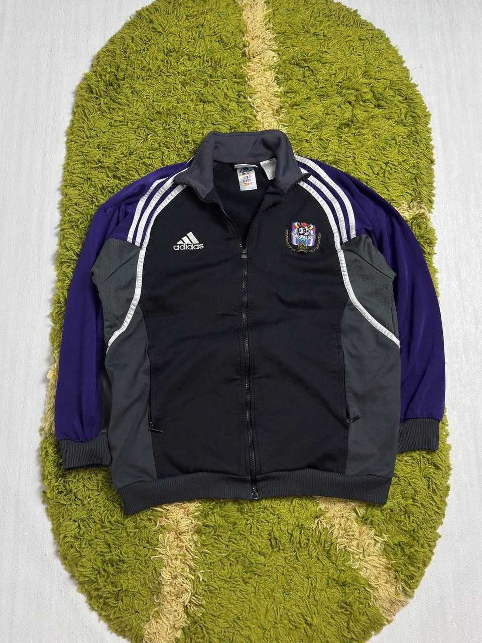 Adidas 90s Vintage Adidas Anderlecht FC track jacket Size US XL / EU 56 / 4 - 1 Thumbnail