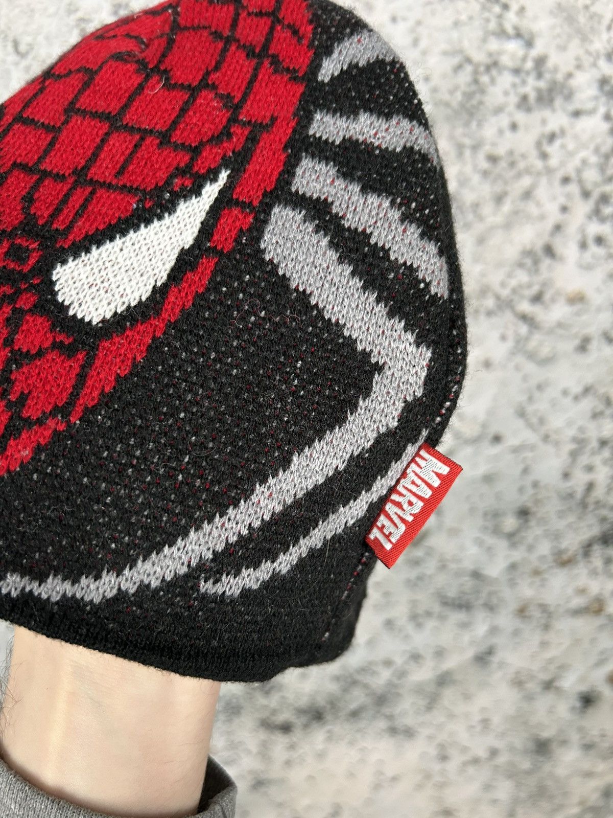 Marvel Comics × Vintage Vintage The Amazing Spider-Man Marvel Comics Winter Hat Size ONE SIZE - 2 Thumbnail