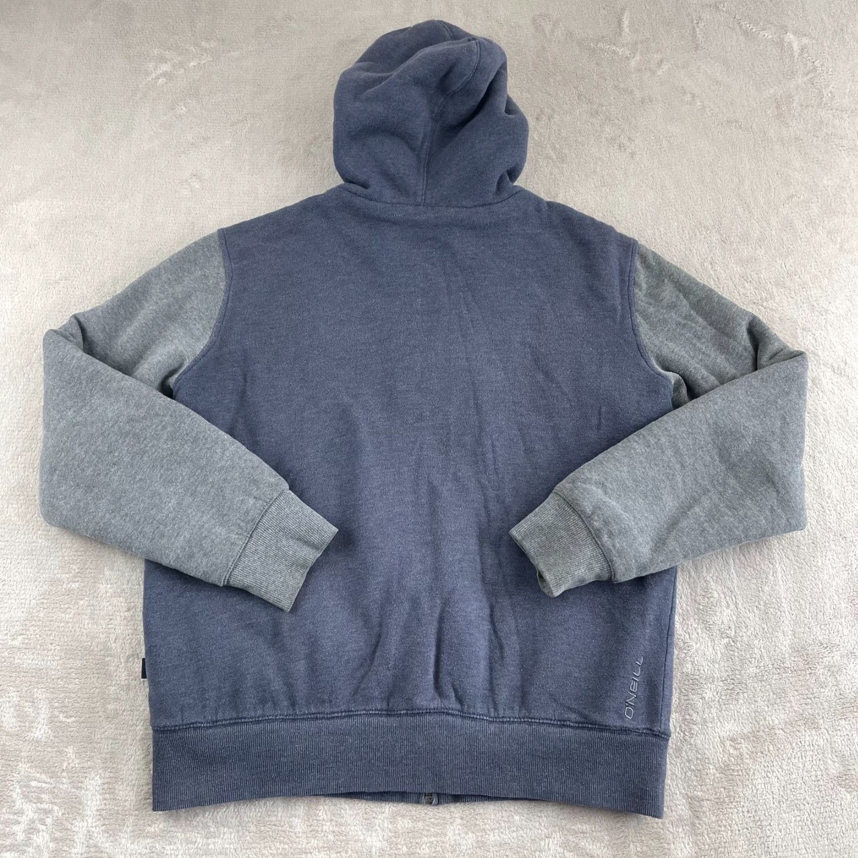 Vintage VINTAGE Oneill Hoodie Men S Blue Full Zip Sherpa Lined Grunge Y2K 90s Skater Hip Hop Sports Mens Size US S / EU 44-46 / 1 - 5 Thumbnail