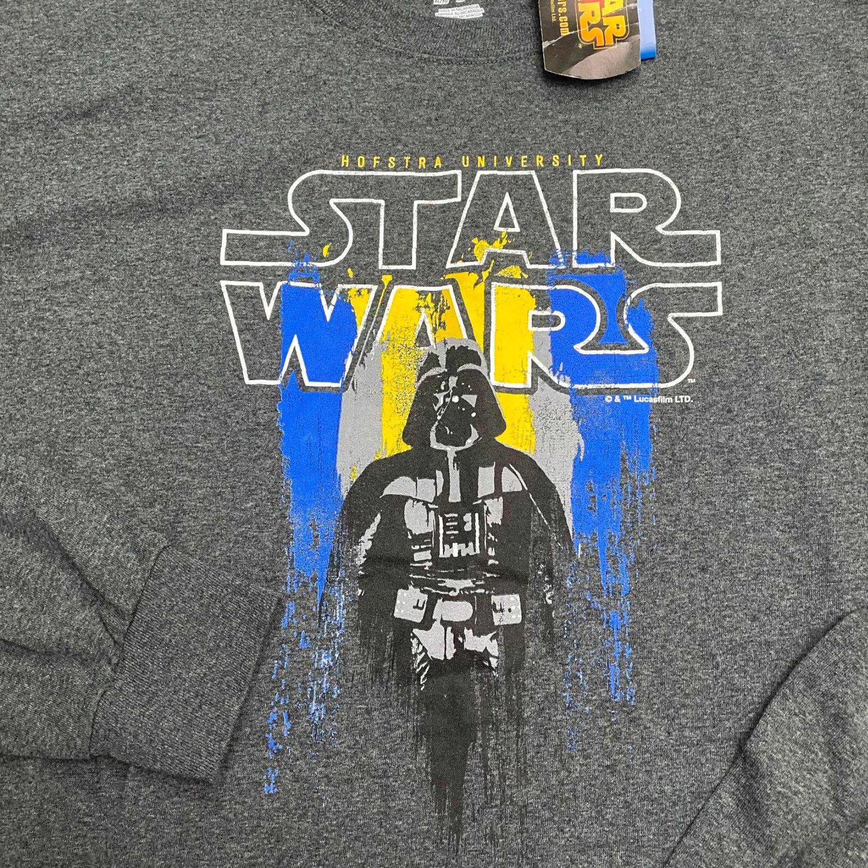 Champion Champion Star Wars Graphic T-Shirt Mens XL Dark Gray Long Sleeve Crew Neck NWT Size US XL / EU 56 / 4 - 3 Thumbnail