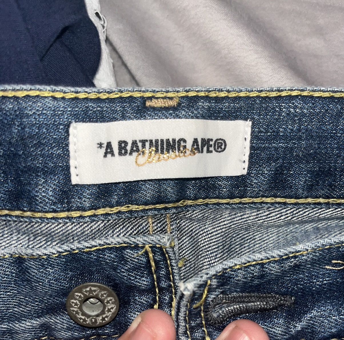 Bape Bape Sta Denim Size US 30 / EU 46 - 6 Thumbnail