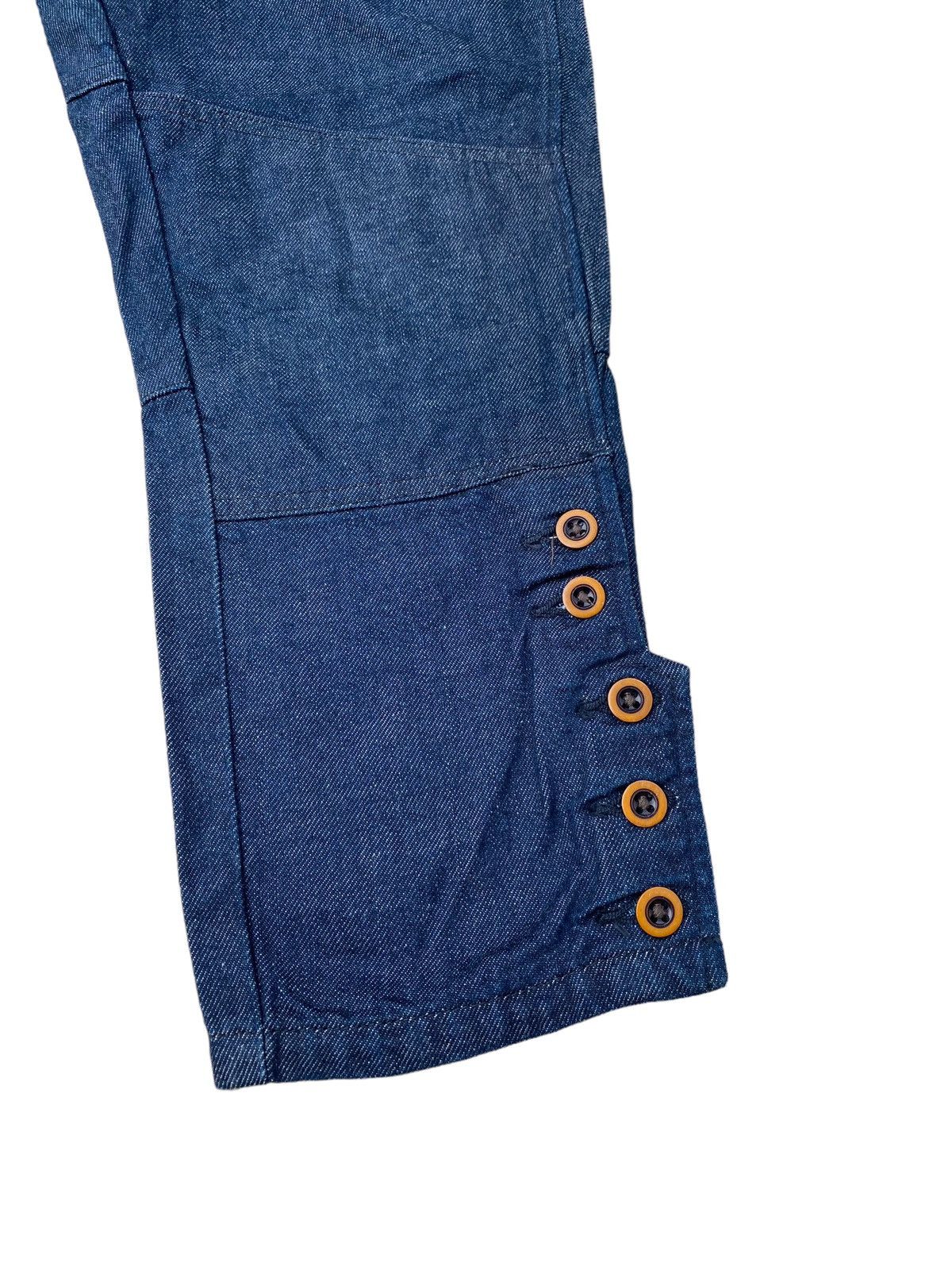 45rpm 45rpm Bakkurii Hem Button Cropped Pants Size US 29 - 4 Thumbnail
