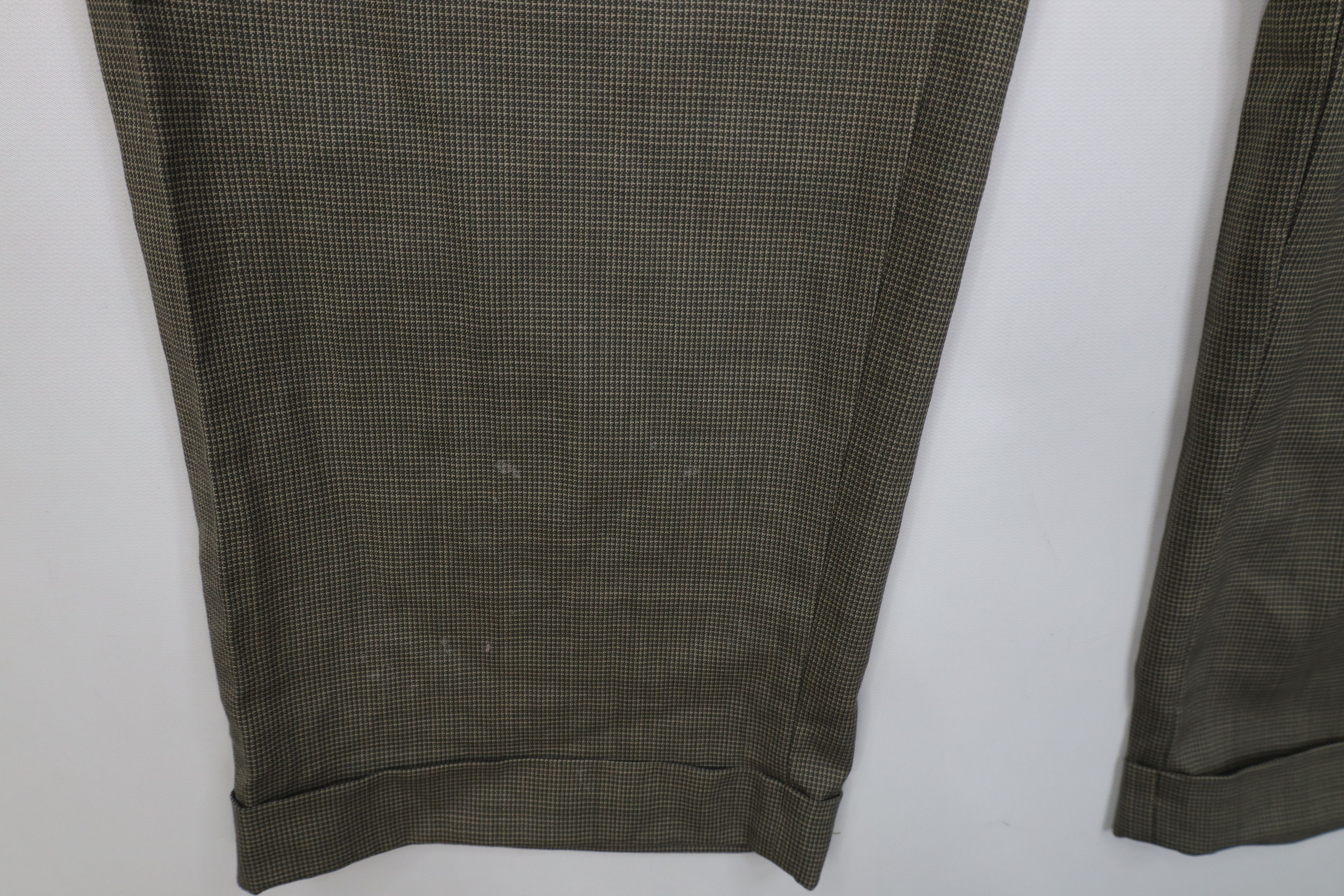 Polo Ralph Lauren Vintage 90s Ralph Lauren Wool Knit Wide Leg Chino Pants Size US 38 / EU 54 - 5 Thumbnail