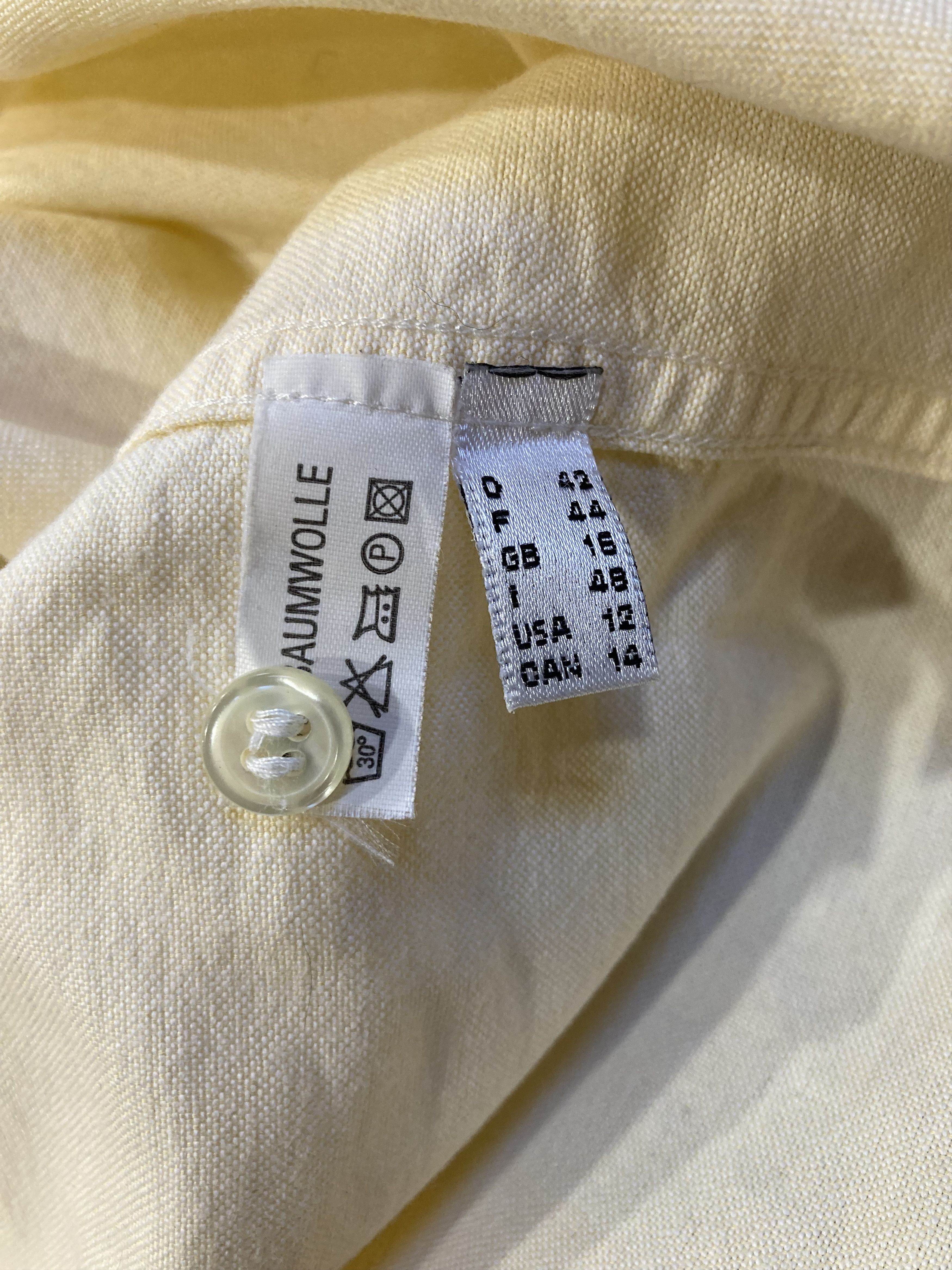Burberry Prorsum Vintage Burberrys Women’s Cotton Business Shirt Long Sleeve Size XL / US 12-14 / IT 48-50 - 5 Thumbnail