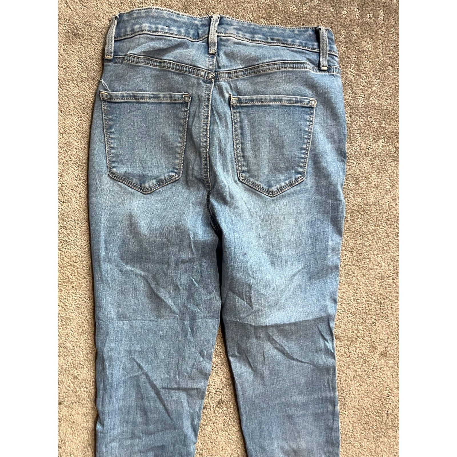 Talbots Talbots Jeans Womens Size 2P Jegging Ankle High Rise Flawless Medium Blue Denim Size 26" / US 2 / IT 38 - 4 Thumbnail
