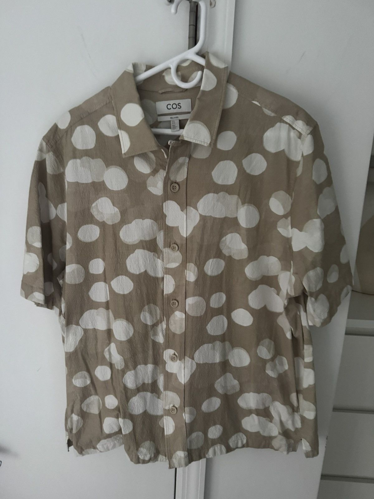 Cos COS Short Sleeve Button Down Size US XL / EU 56 / 4 - 1 Thumbnail