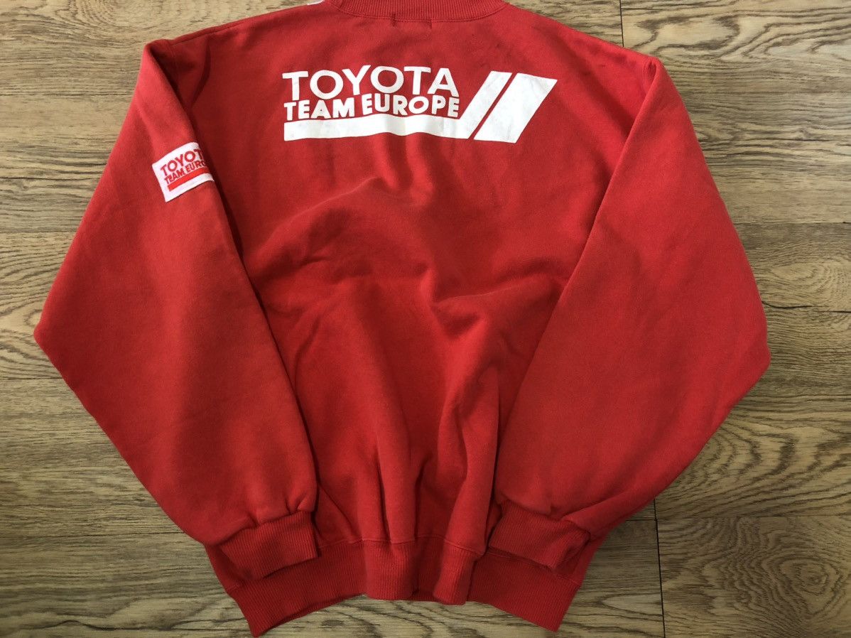 Racer Worldwide Vintage 90’s Toyota Team Europe sweatshirt Size US M / EU 48-50 / 2 - 1 Thumbnail