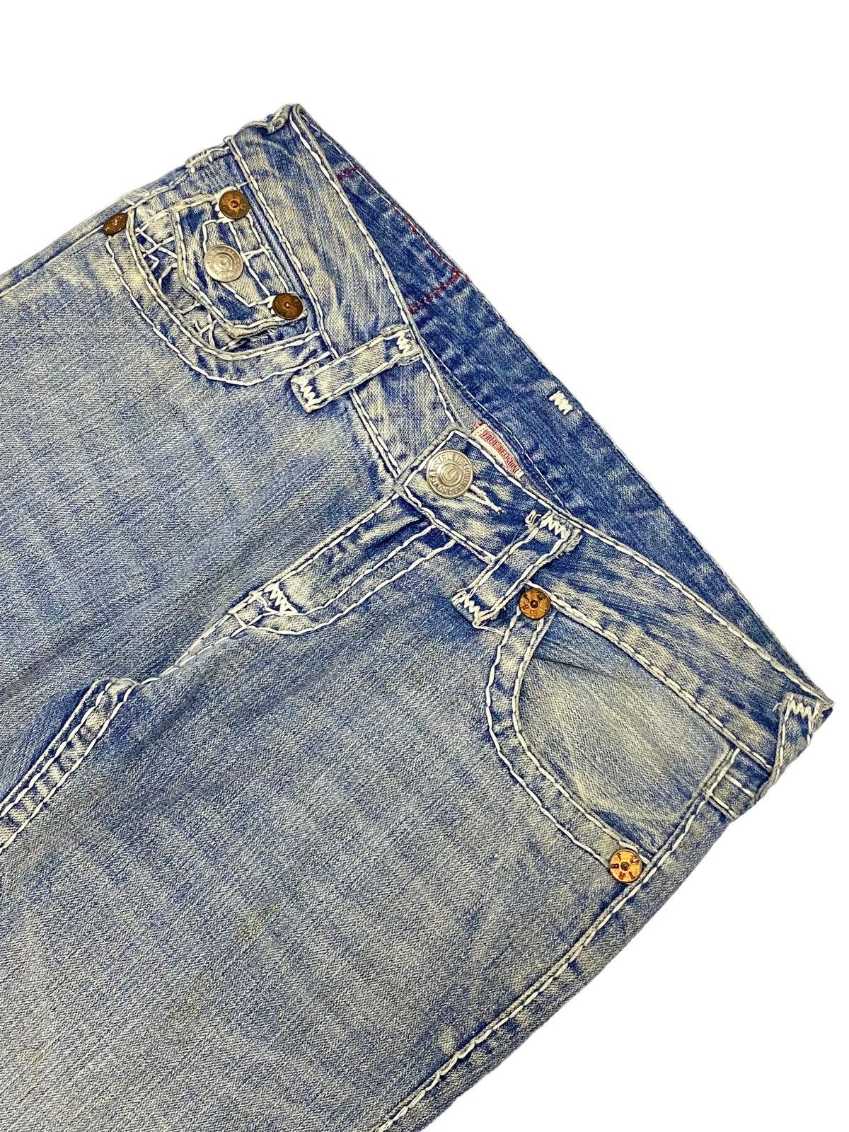 Hysteric Glamour × If Six Was Nine × Japanese Brand Flare True Religion Jean Fashion for the Sense Low Rise Size US 31 - 5 Thumbnail