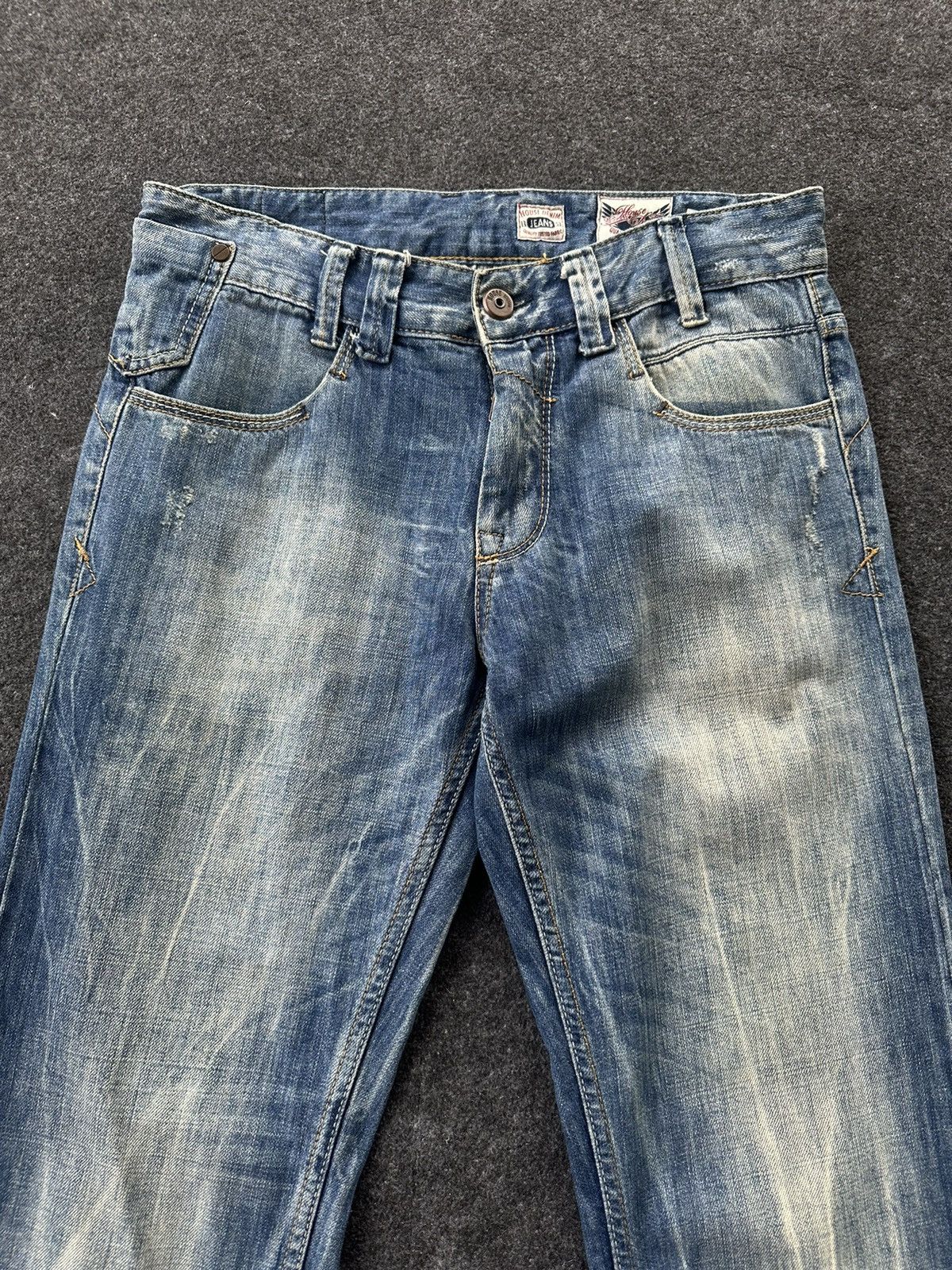 14th Addiction × If Six Was Nine House Denim Nice Faded Design Denim D104 Size US 30 / EU 46 - 3 Thumbnail