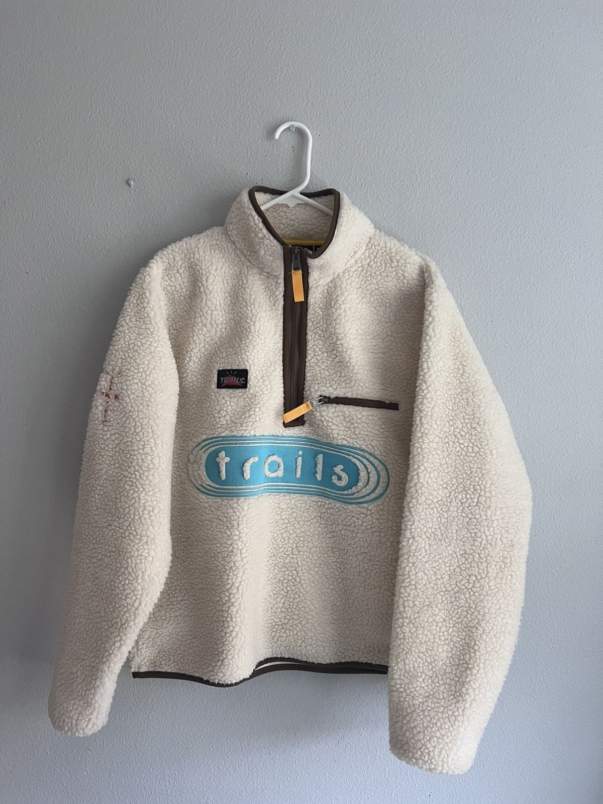 Travis Scott Travis Scott Cactus Jack Trails Sherpa Quarter Zip ...