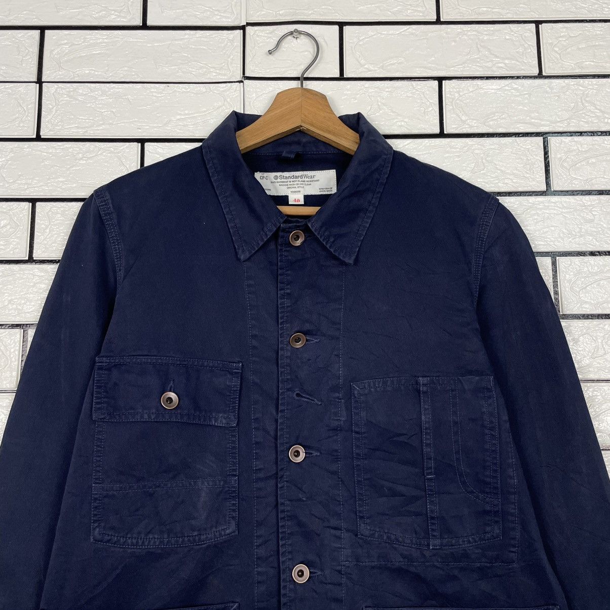 Japanese Brand Union Made Standard Wear Denim Jacket Size US M / EU 48-50 / 2 - 2 Thumbnail