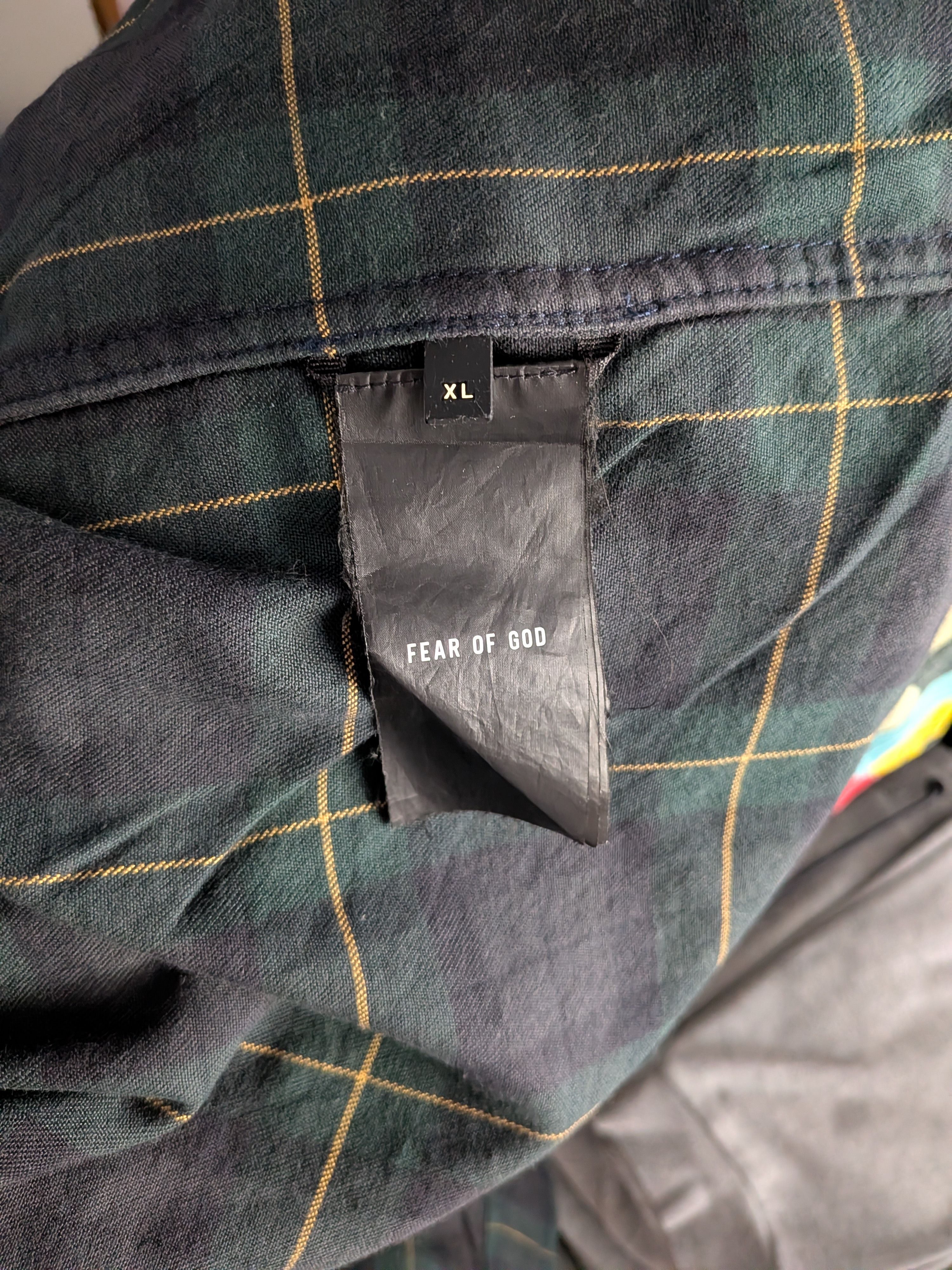 Fear of God 6th Collection Flannel Button Up Size US XL / EU 56 / 4 - 5 Thumbnail