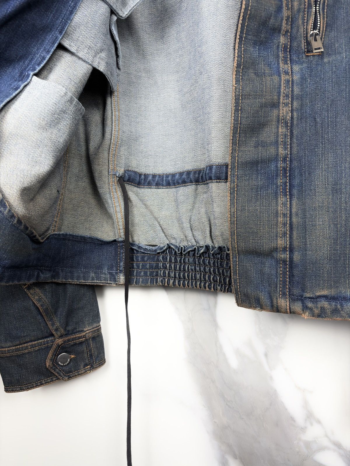 Dior × Hedi Slimane SS05 Dior Homme Beck Rust Orange F2 Military Denim Jacket Size US M / EU 48-50 / 2 - 11 Thumbnail