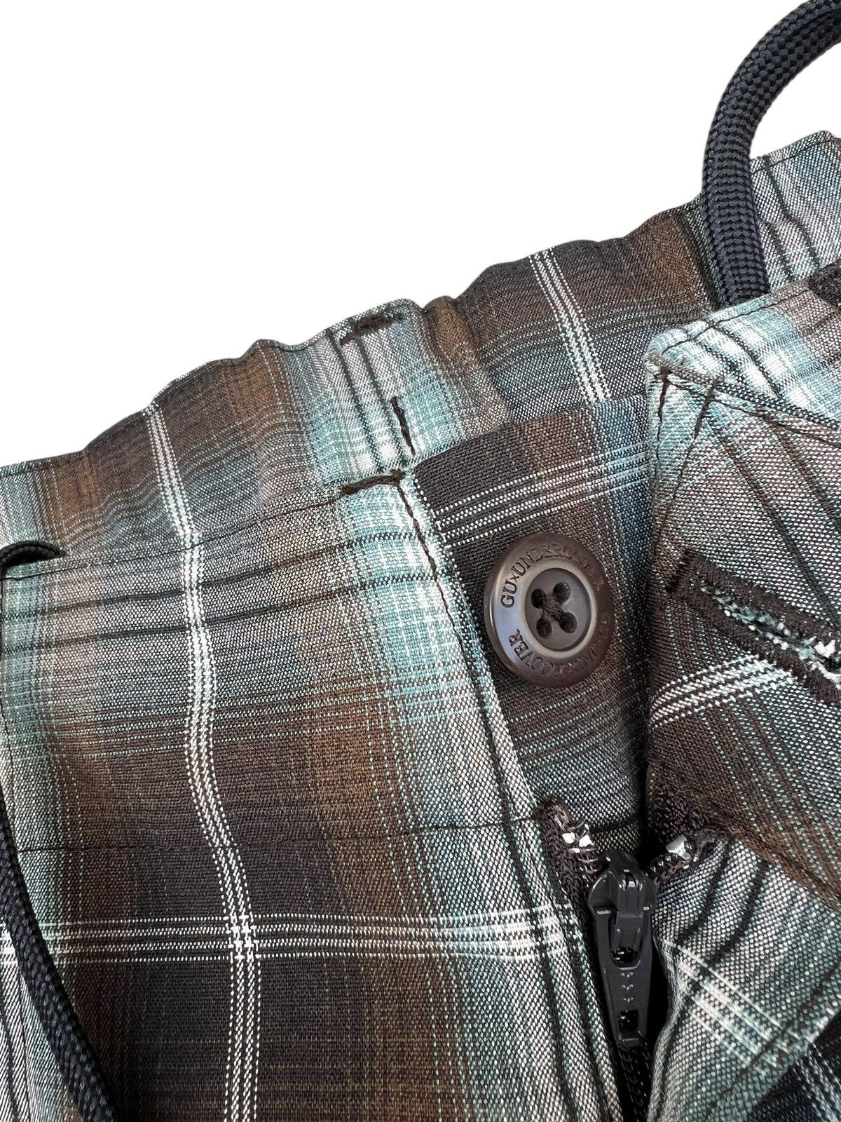 Undercover Undercover X Gu Shadow Plaids Baggy Wide Parachute Trouser Size US 34 / EU 50 - 5 Thumbnail