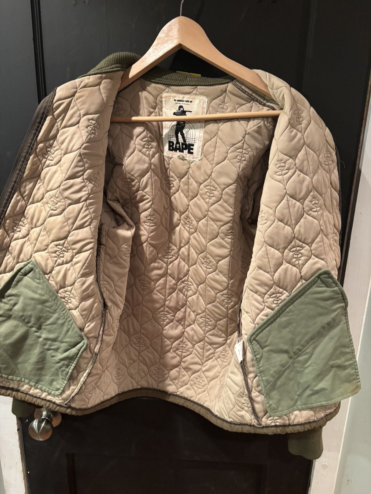 Bape RARE Vintage Nigo Era Ape Aim Military Spec Tag BAPE Coat Size US M / EU 48-50 / 2 - 2 Thumbnail