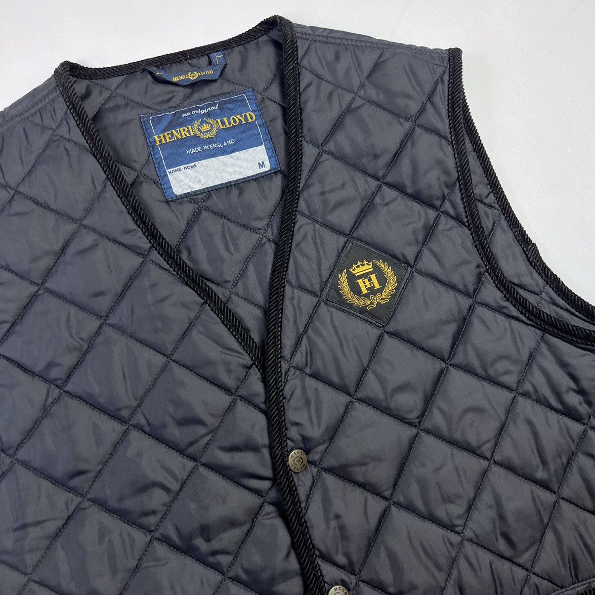 Henri Lloyd × Vintage 90s vintage Henri Lloyd quilted vest Size US M / EU 48-50 / 2 - 2 Thumbnail
