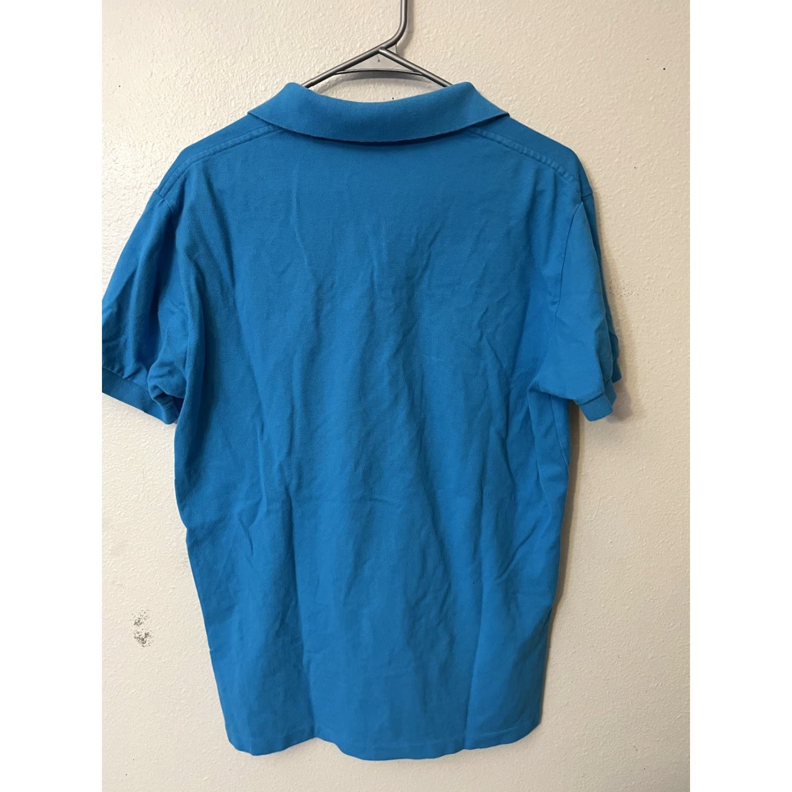 Ralph Lauren VINTAGE Ralph Lauren Polo Shirt Polo Big Pony Embroidered Men M Aqua Blue Short Sleeve Polo Size US M / EU 48-50 / 2 - 2 Thumbnail