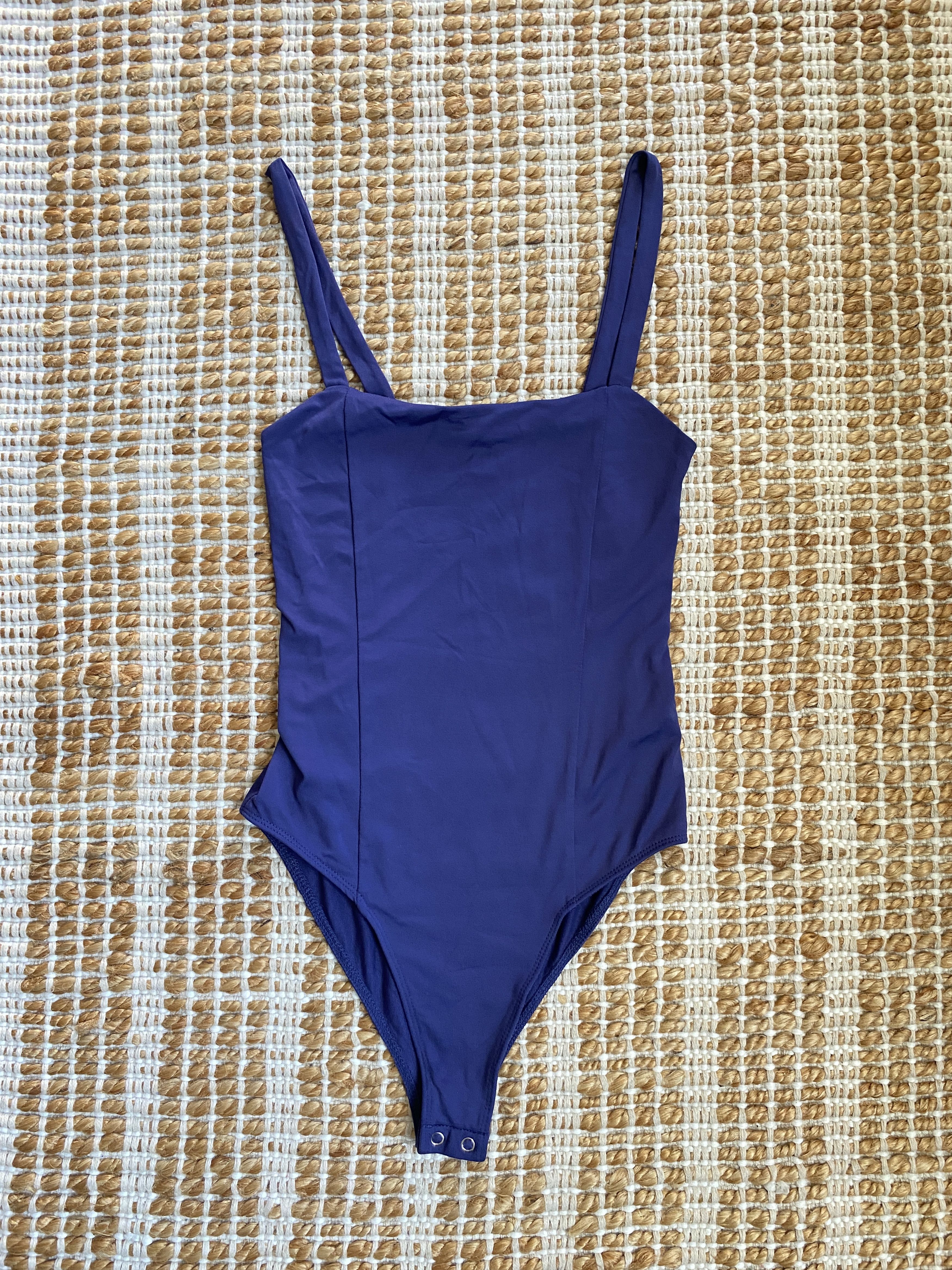Forever 21 Forever 21 Royal Blue Bodysuit with Snap Closure Size S / US 4 / IT 40 - 1 Thumbnail