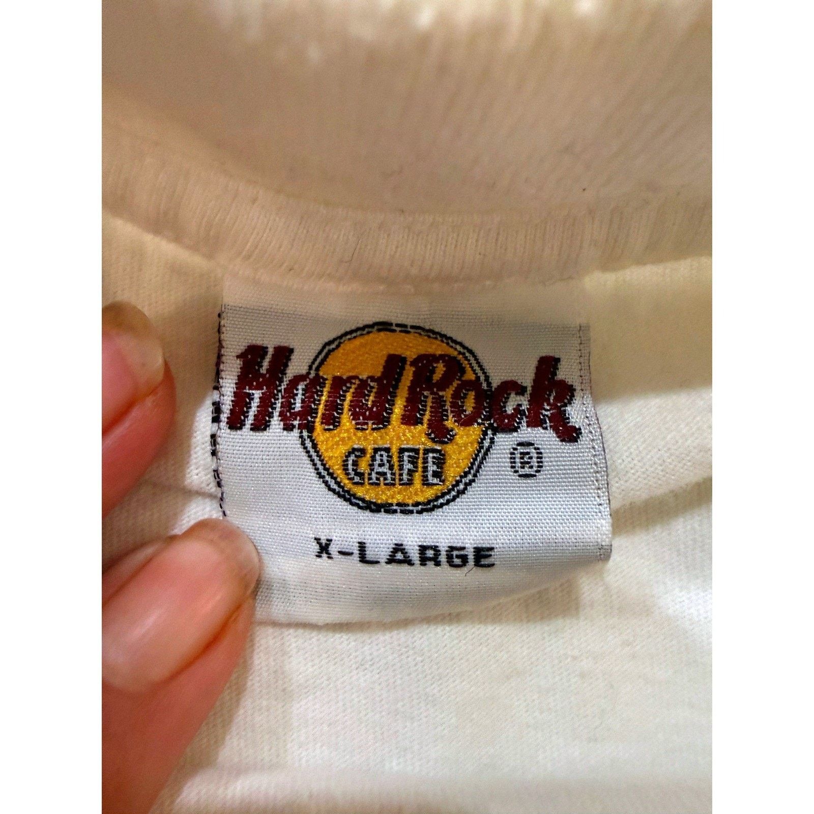 Hard Rock Cafe Vintage 90s Hard Rock Cafe London TShirt Mens XL Heavyweight Size US XL / EU 56 / 4 - 3 Thumbnail