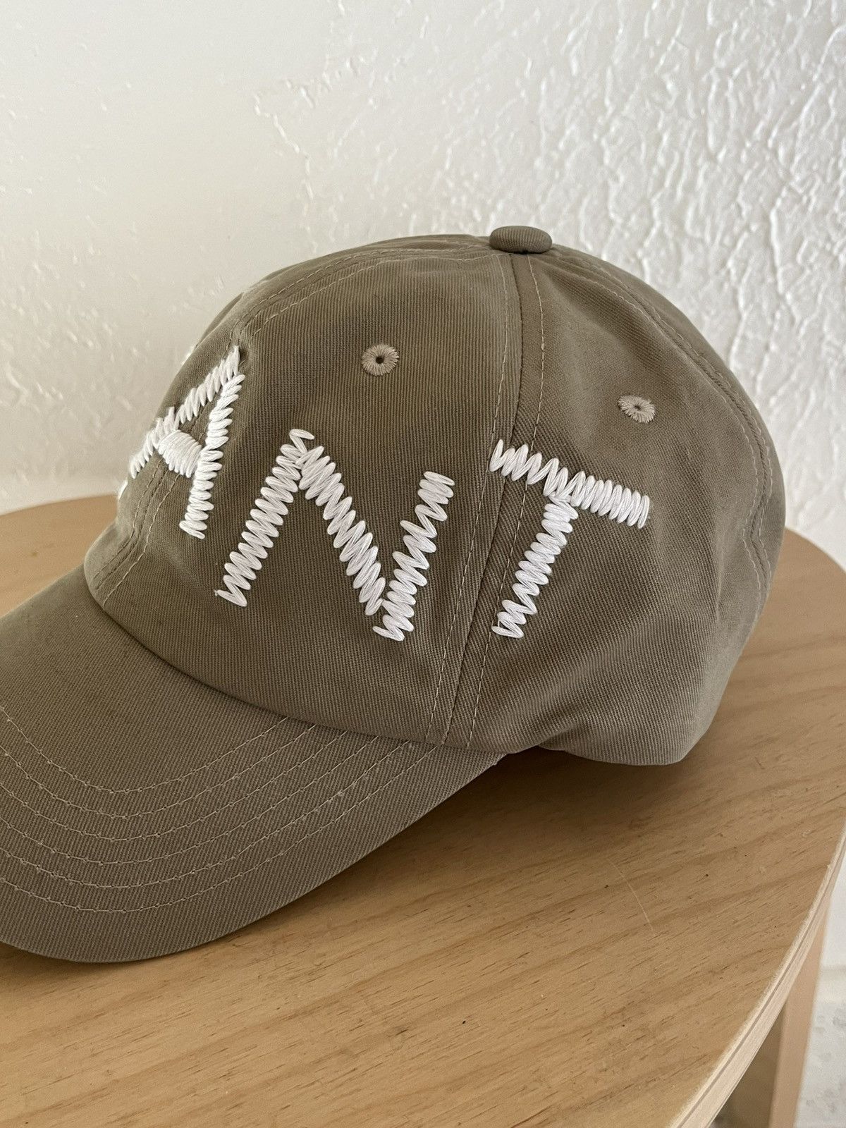 Cactus Plant Flea Market CPFM “PLANT” Stitch Cap (Grey/Beige) Size ONE SIZE - 3 Thumbnail