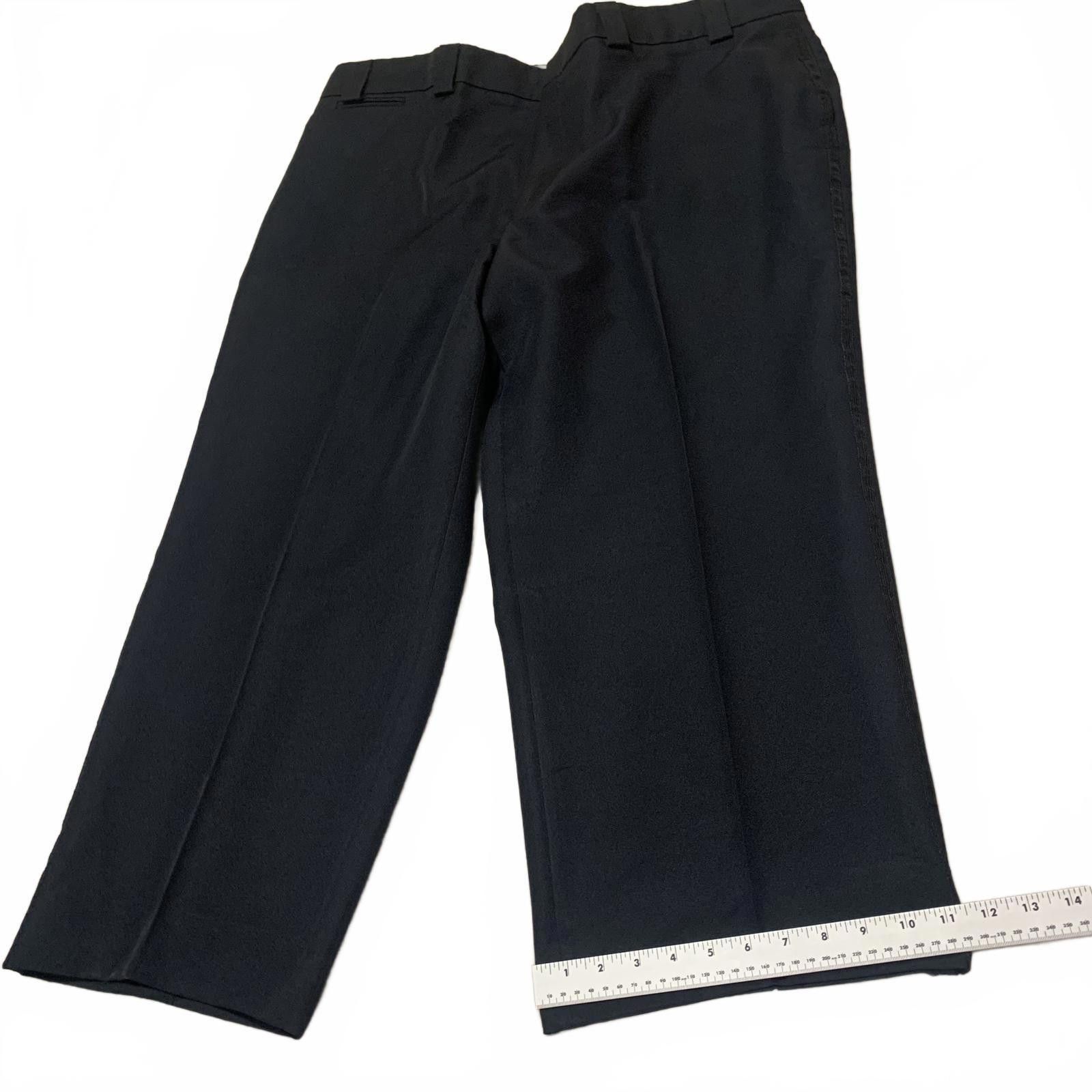 Eddie Bauer Blauer Men's Size 48 Regular Dark Navy Dress Pants Size 54R - 4 Thumbnail