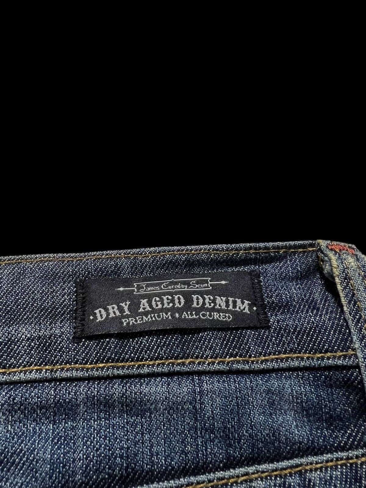 Japanese Brand × Vintage 💥Flare💥Vintage 90’s Style Dry Age Washed Jeans Size US 29 - 11 Thumbnail