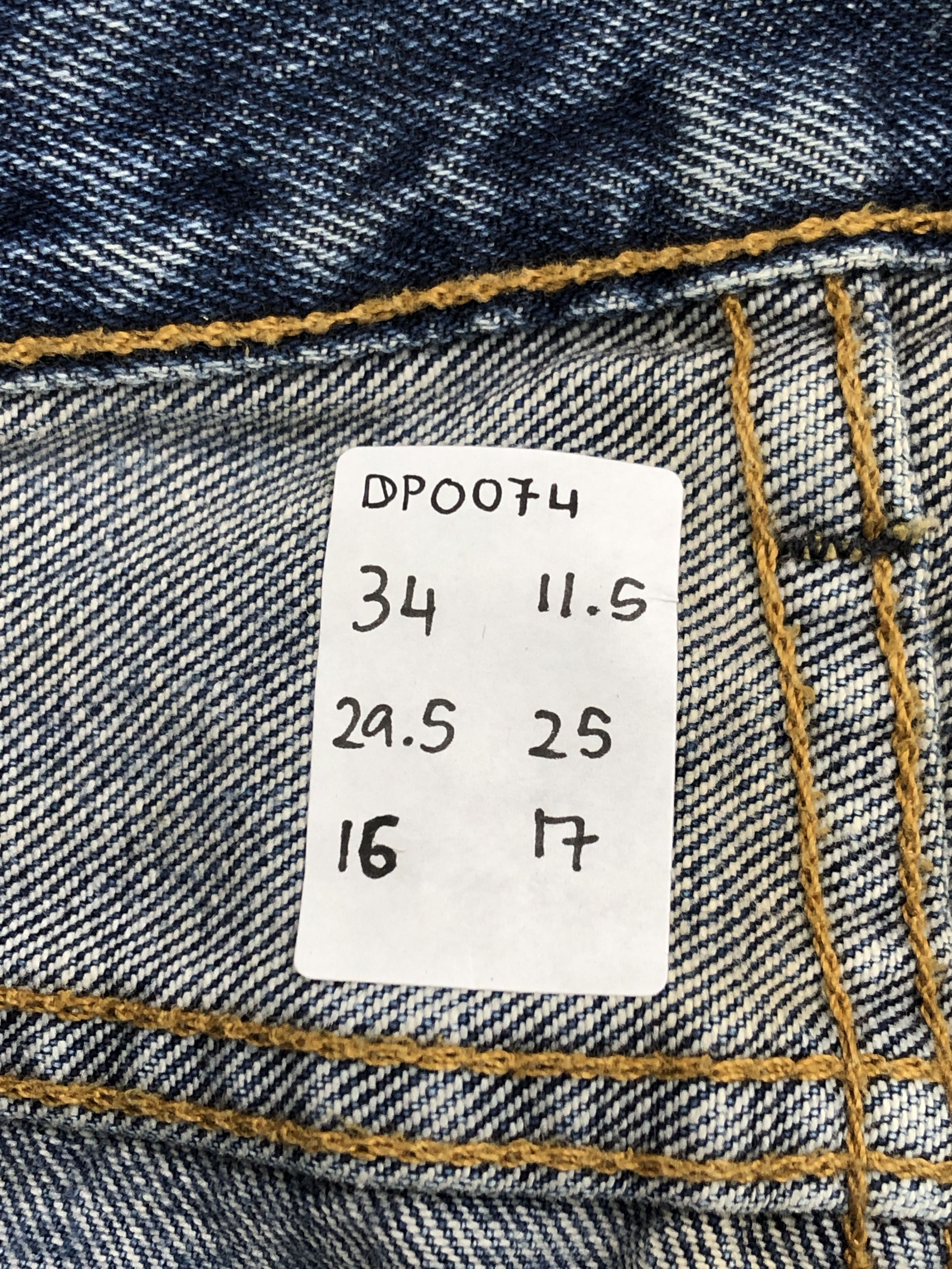 Levi's × Vintage Vintage Levis 501 Blue Denim Jeans Size US 34 / EU 50 - 16 Thumbnail