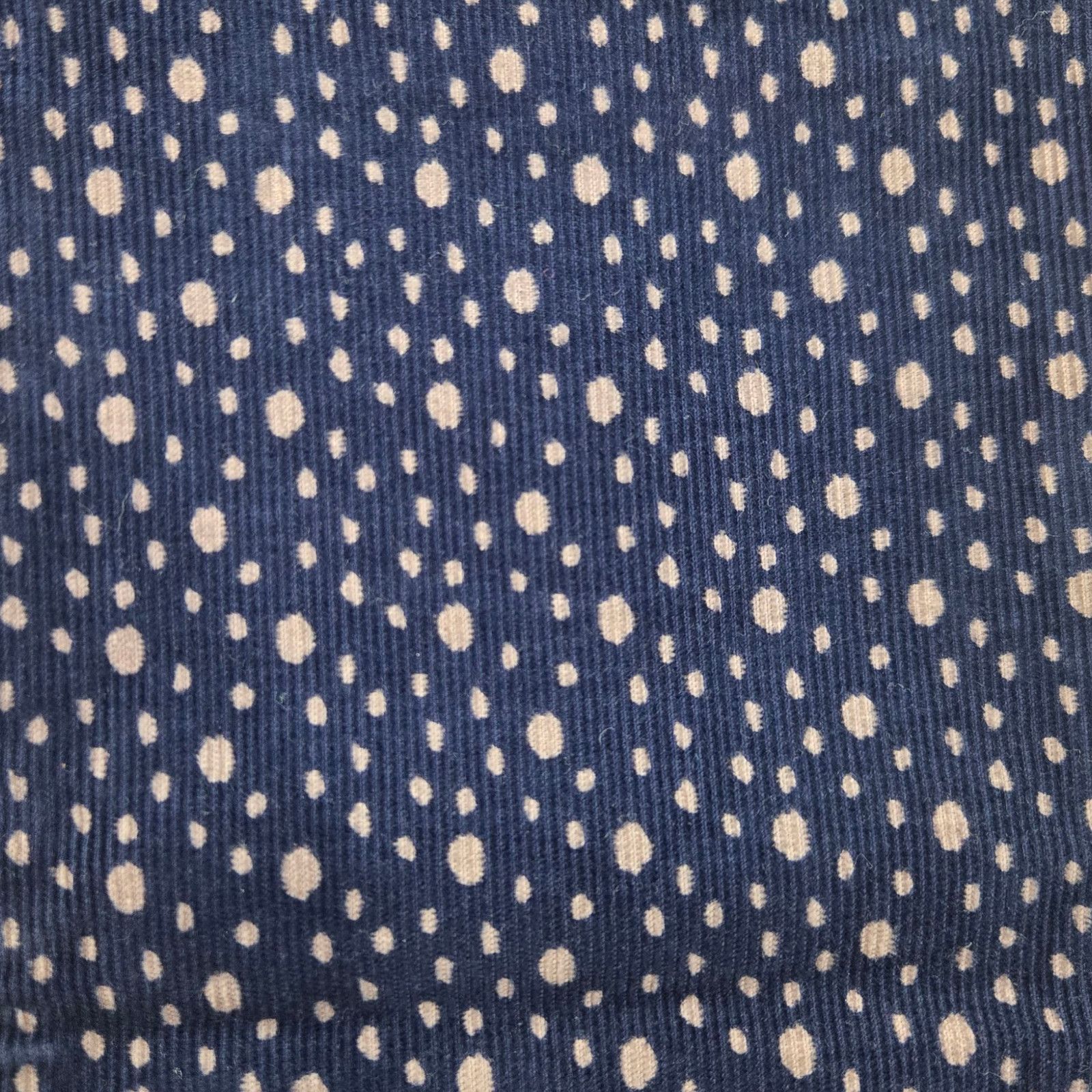 Madewell Madewell Navy Blue Polka Dot Skinny Pants Size 26 Size 26" / US 2 / IT 38 - 8 Thumbnail
