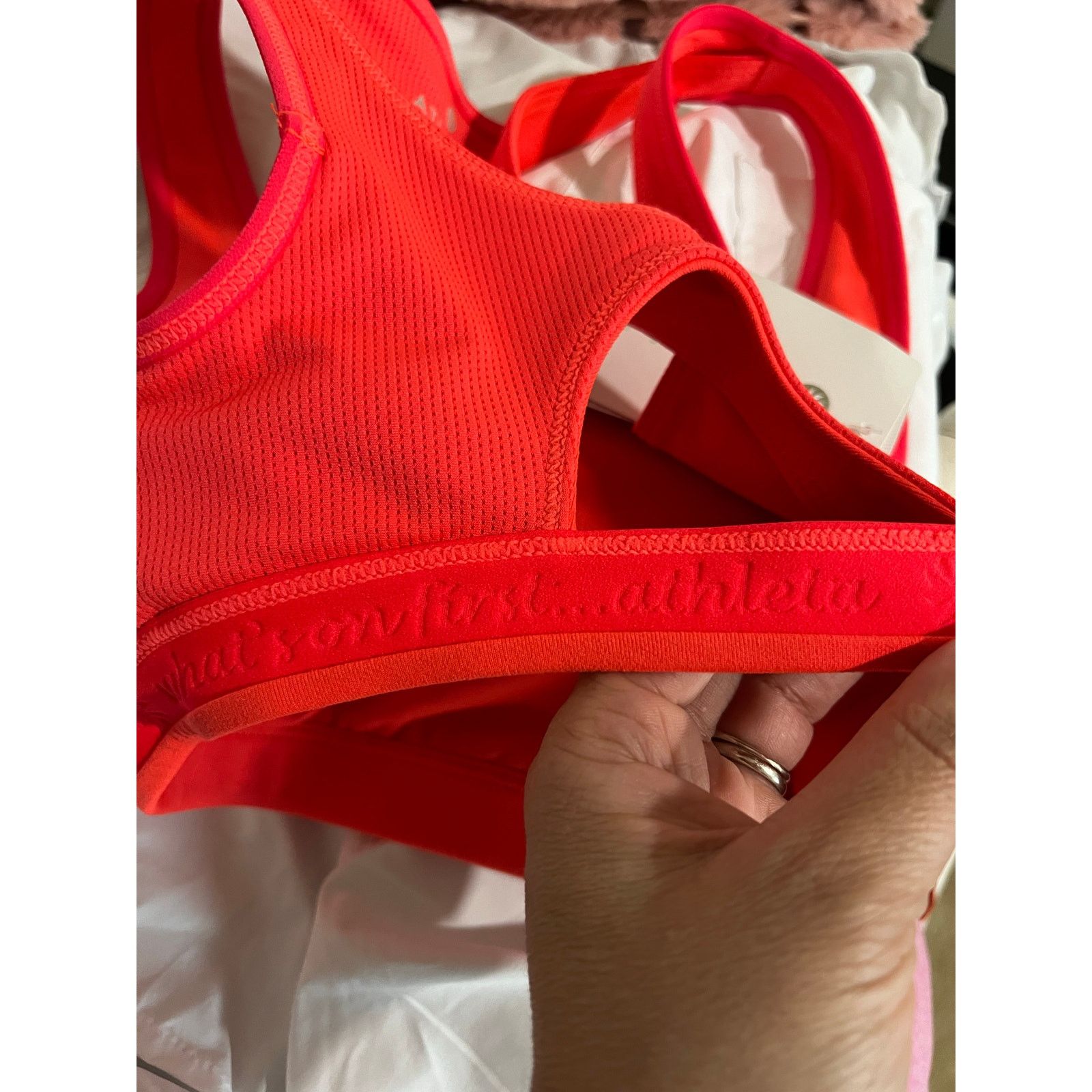 Athleta Triple Dare Sports Bra Neon Women's Activewear Athletic Size XXS / US 00 / IT 34 - 17 Thumbnail