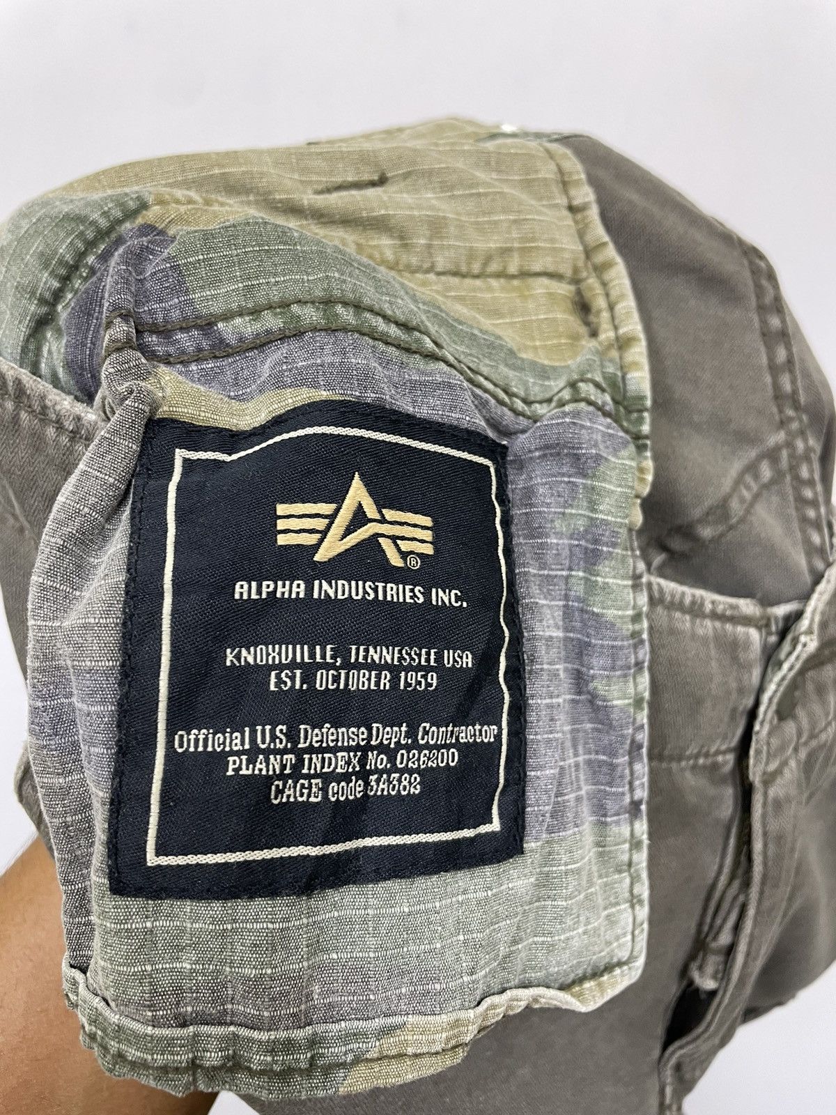 Alpha Industries × Vintage Flare !! Vintage 90s Cargo by Alpha Industries Size US 34 / EU 50 - 10 Thumbnail