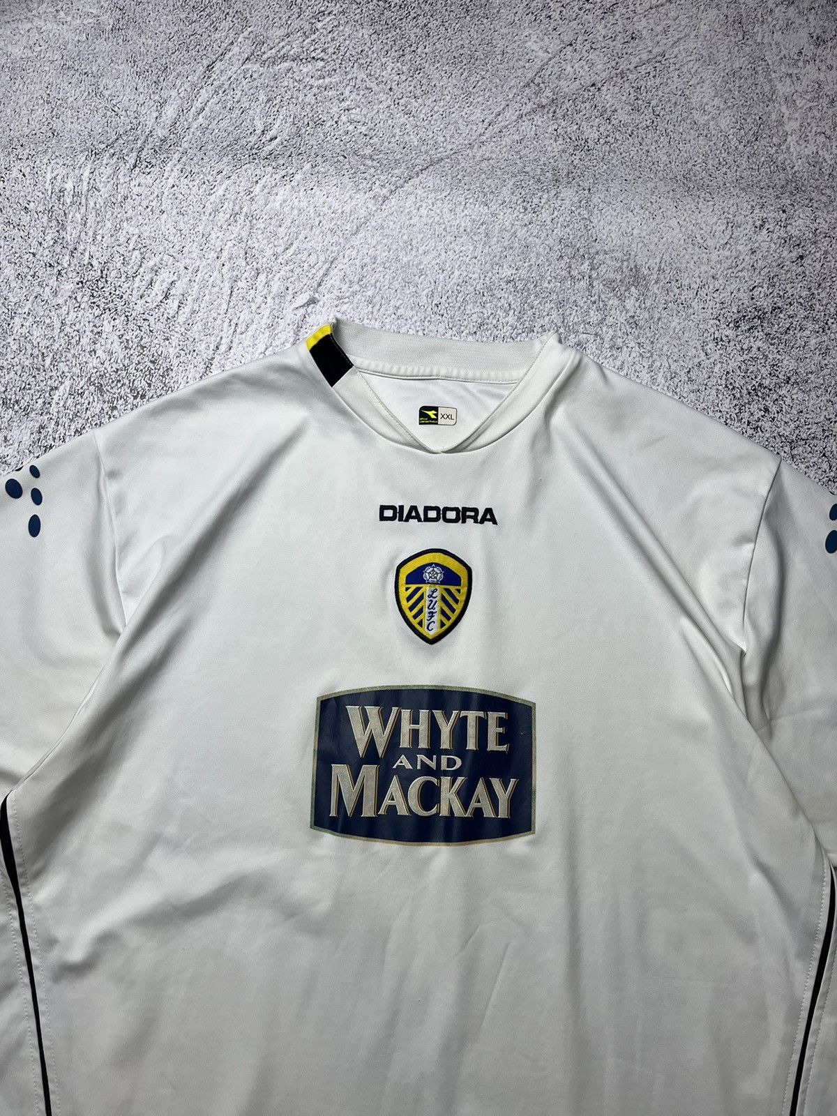 Diadora Vintage Leeds United Home Football Shirt 2004/05 Diadora Size US XL / EU 56 / 4 - 5 Thumbnail